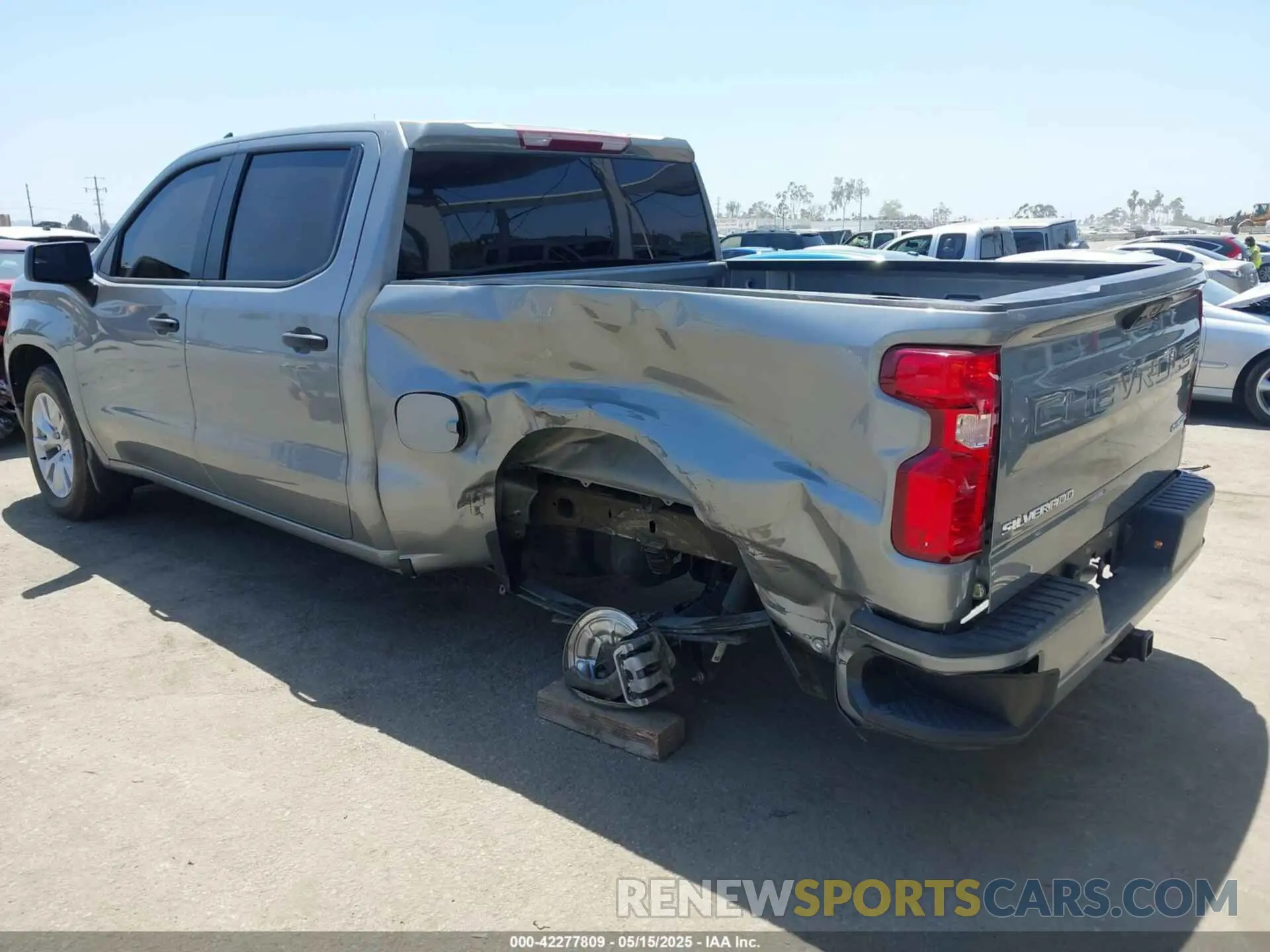 3 Photograph of a damaged car 3GCPABEK9RG145015 CHEVROLET SILVERADO 1500 2024