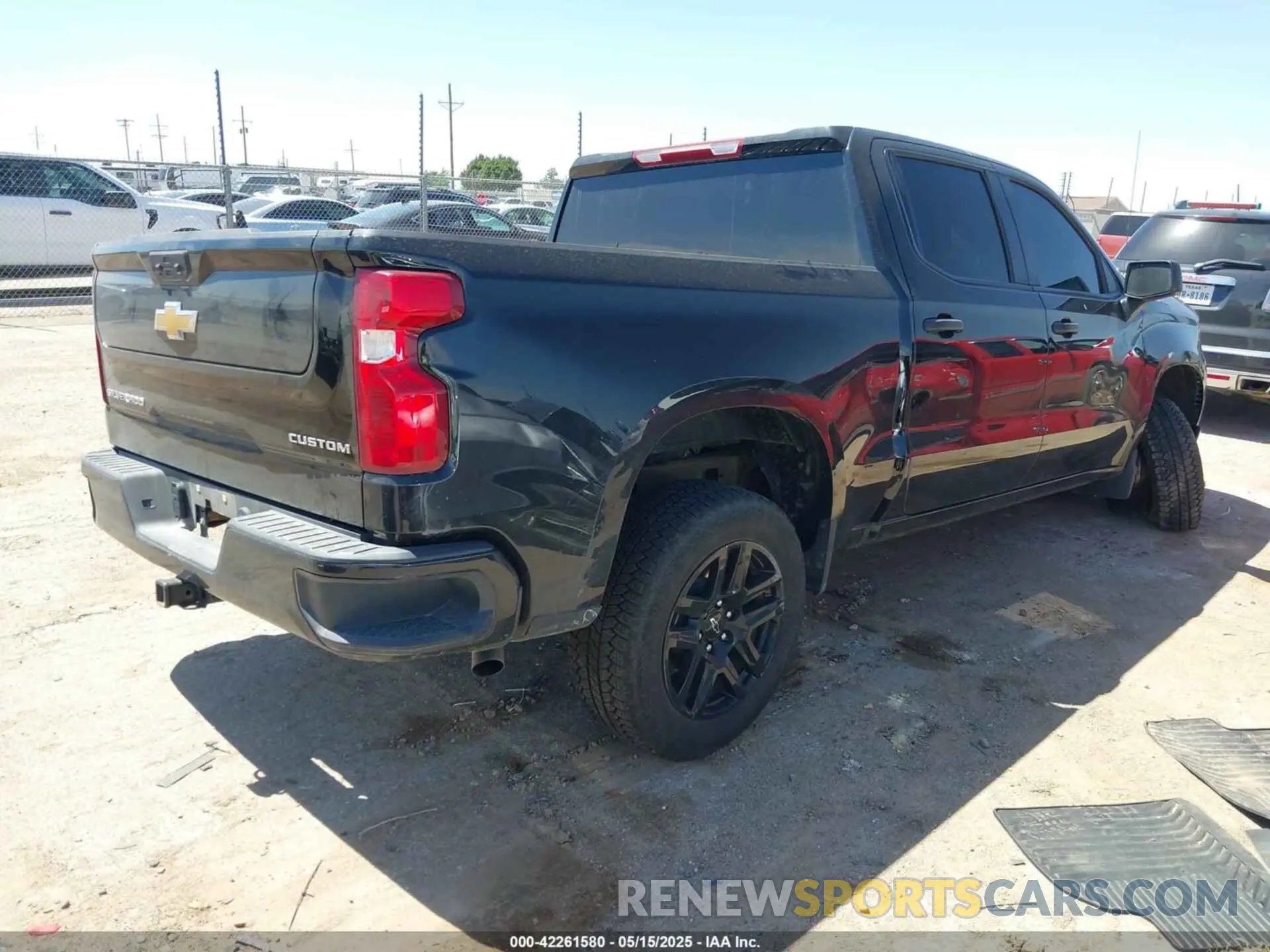 4 Photograph of a damaged car 3GCPABEKXRG445811 CHEVROLET SILVERADO 1500 2024