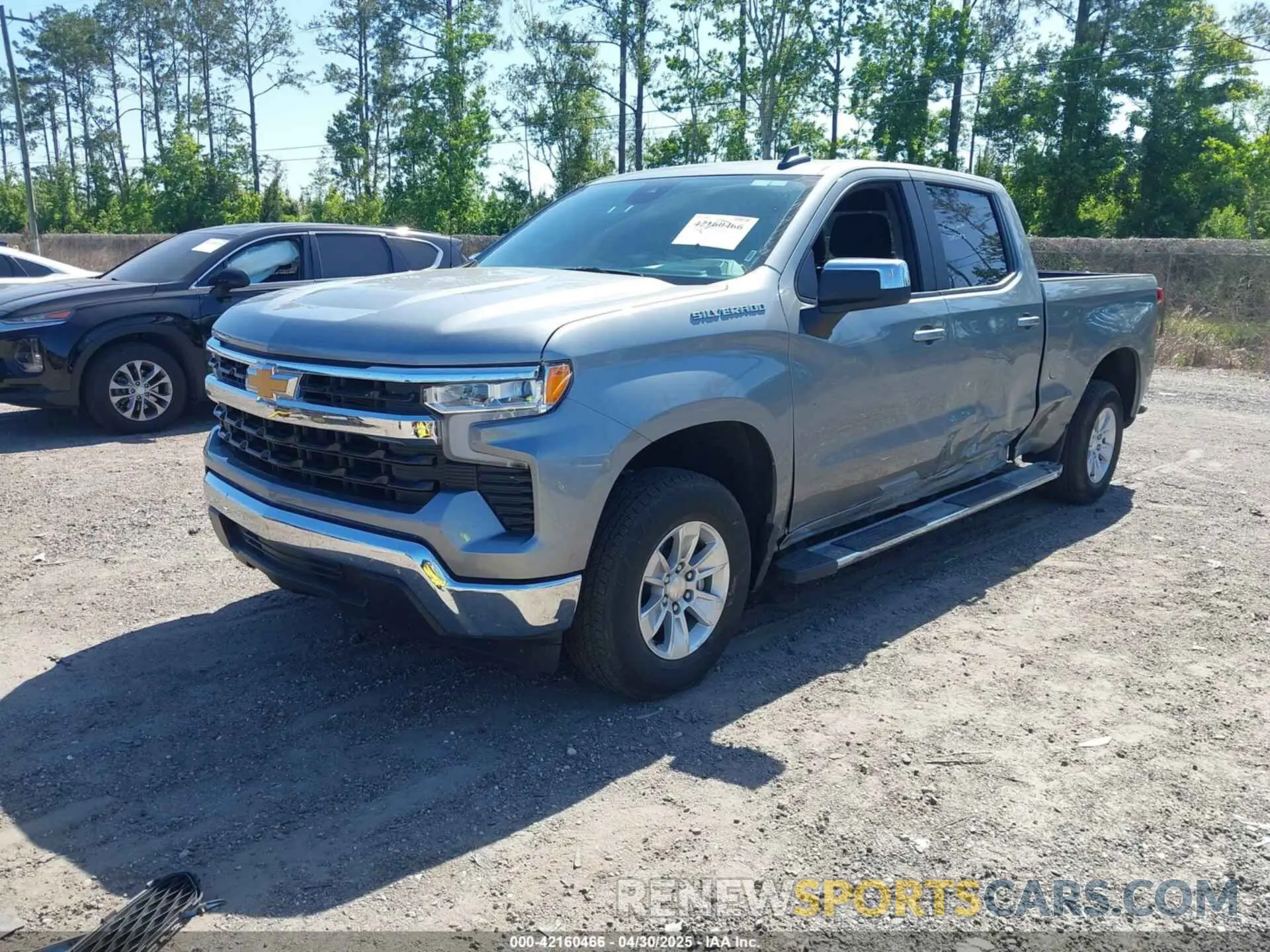 2 Фотография поврежденного автомобиля 3GCPACED4RG171030 CHEVROLET SILVERADO 1500 2024