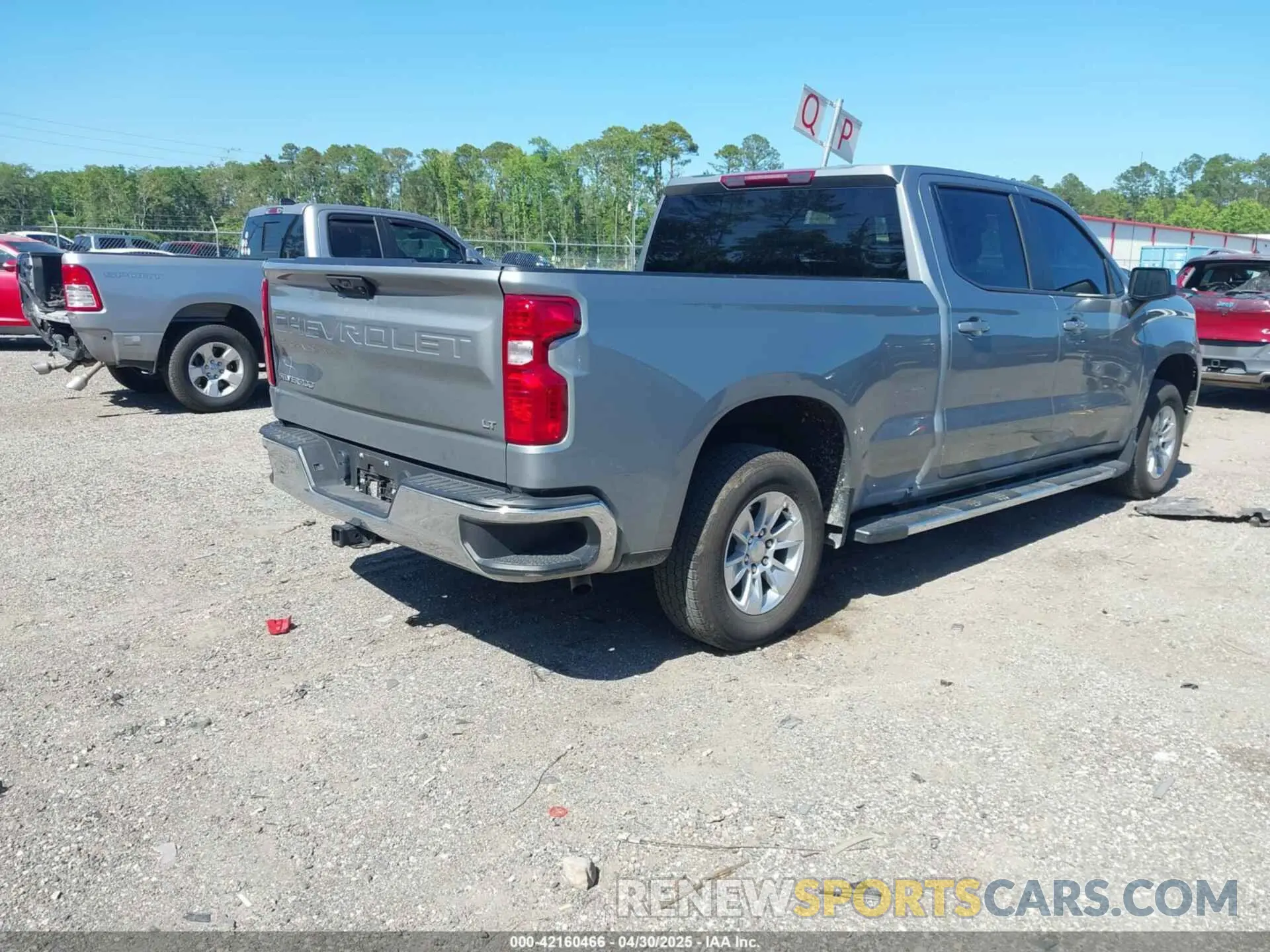 4 Фотография поврежденного автомобиля 3GCPACED4RG171030 CHEVROLET SILVERADO 1500 2024