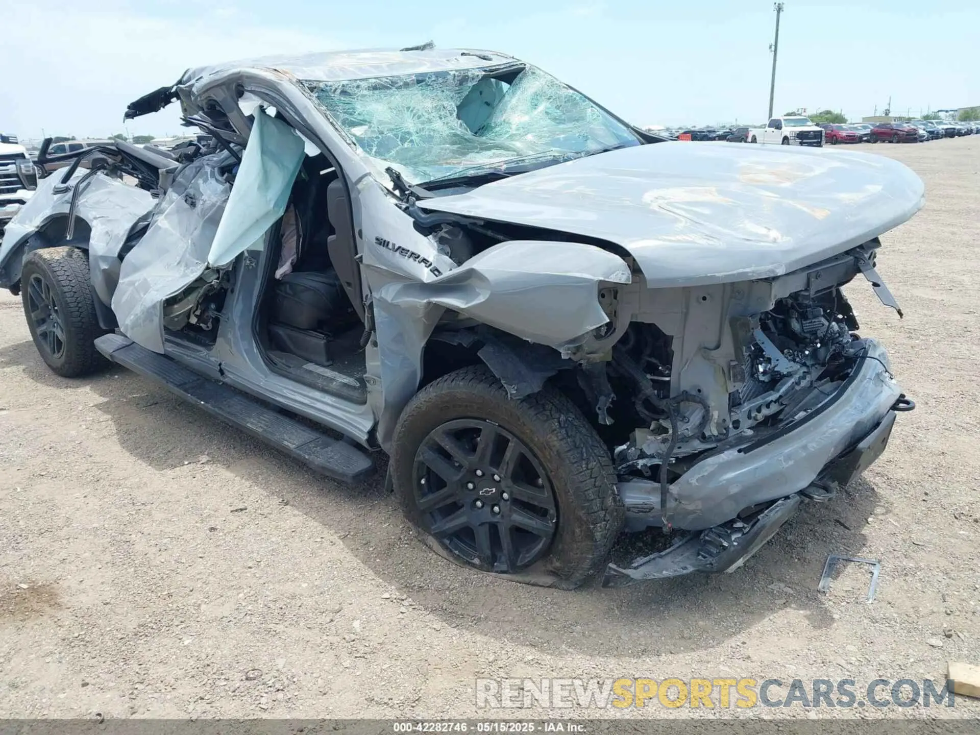 1 Photograph of a damaged car 3GCPADEK5RG276874 CHEVROLET SILVERADO 1500 2024