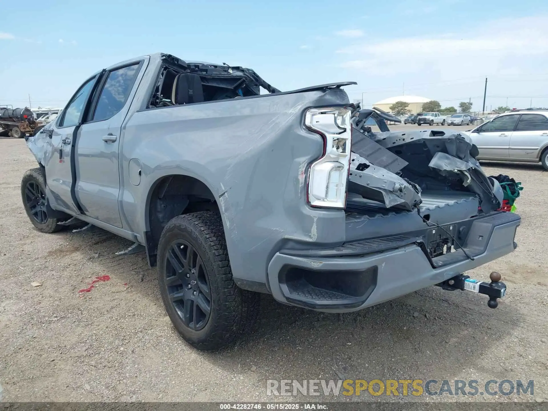 3 Photograph of a damaged car 3GCPADEK5RG276874 CHEVROLET SILVERADO 1500 2024