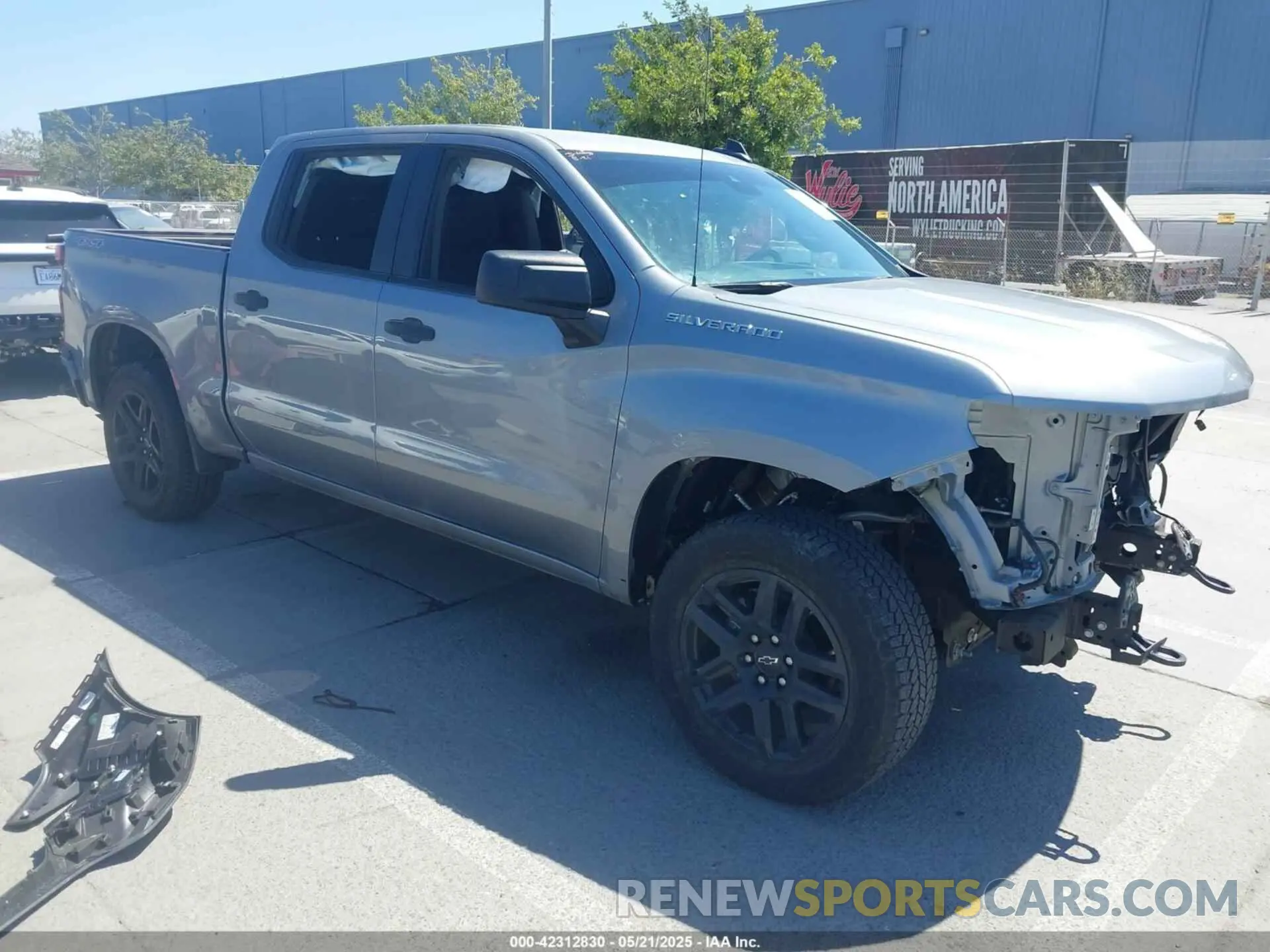 1 Фотография поврежденного автомобиля 3GCPDBEK8RG143778 CHEVROLET SILVERADO 1500 2024