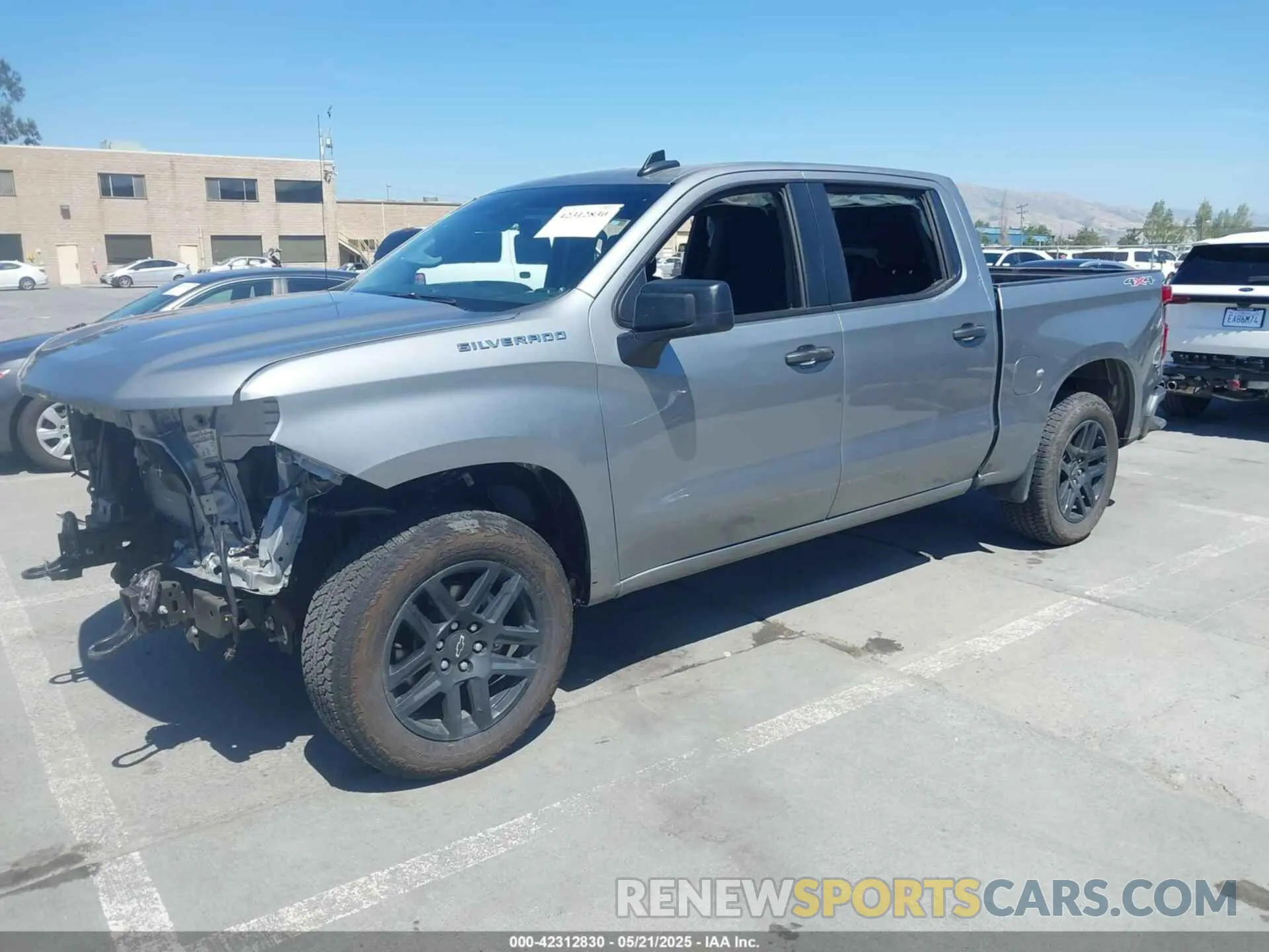 2 Фотография поврежденного автомобиля 3GCPDBEK8RG143778 CHEVROLET SILVERADO 1500 2024