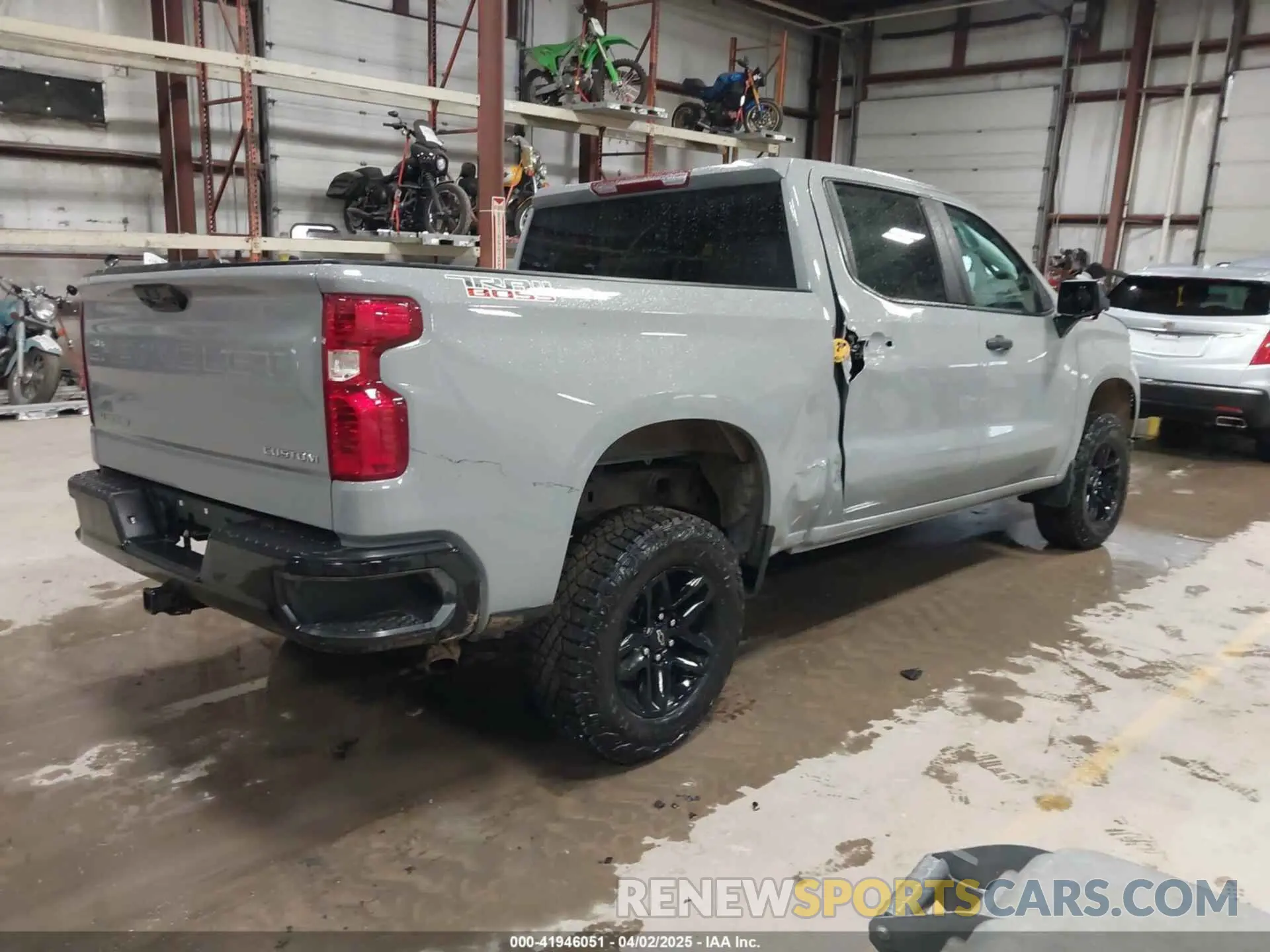 4 Фотография поврежденного автомобиля 3GCPDCEKXRG334799 CHEVROLET SILVERADO 1500 2024