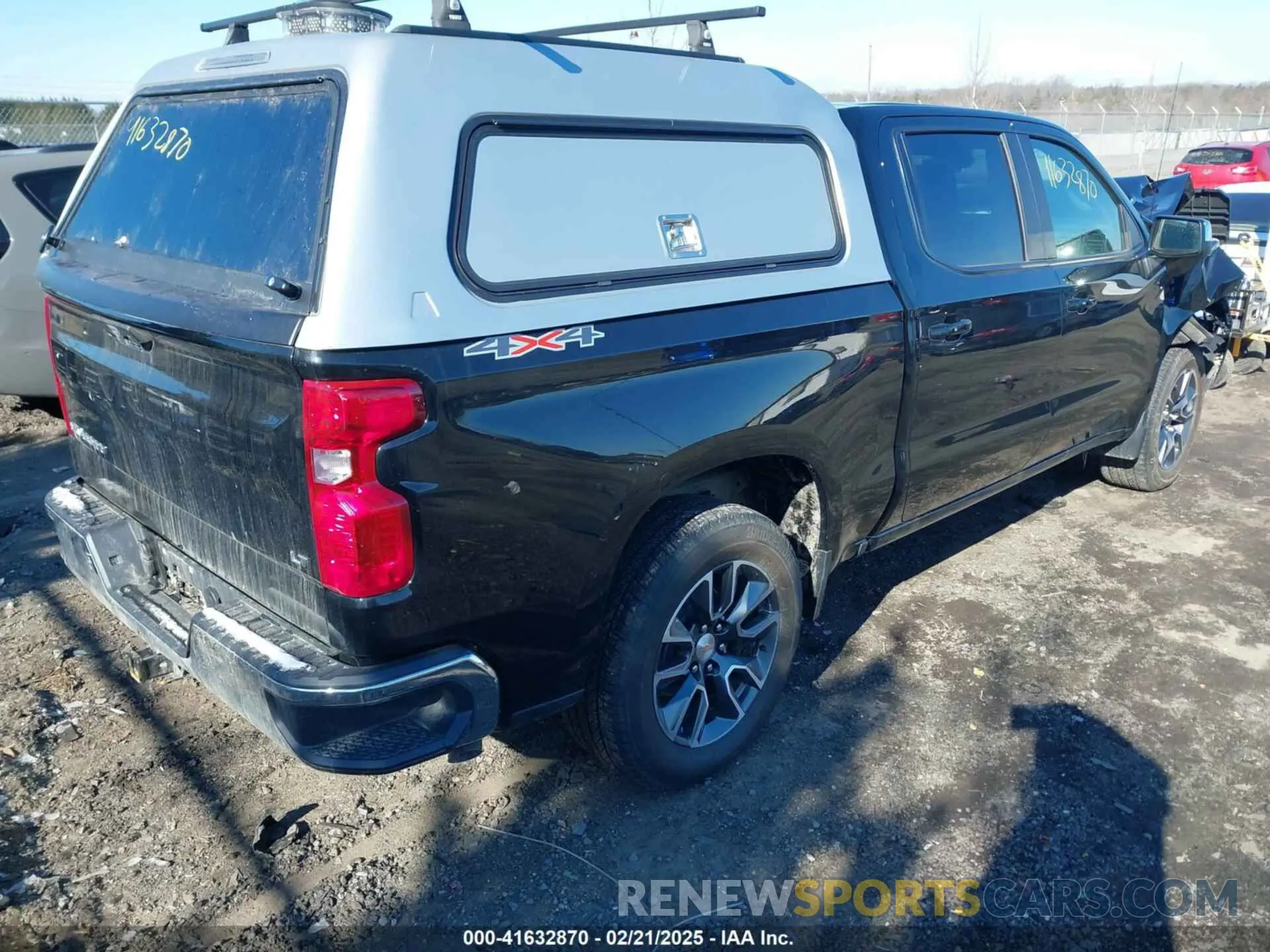 4 Фотография поврежденного автомобиля 3GCPDKEK4RG454611 CHEVROLET SILVERADO 1500 2024