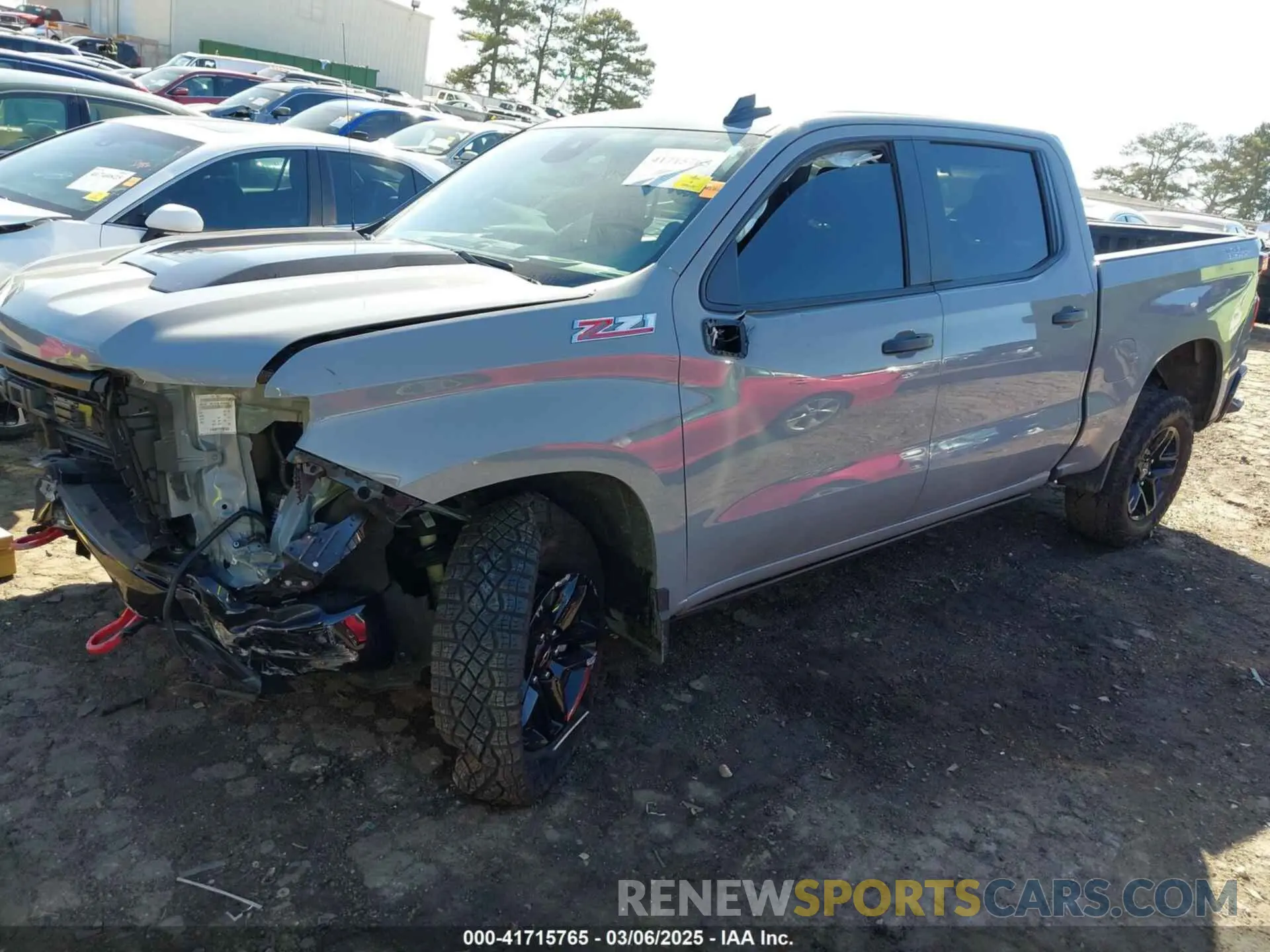 2 Photograph of a damaged car 3GCUDCED7RG199821 CHEVROLET SILVERADO 1500 2024