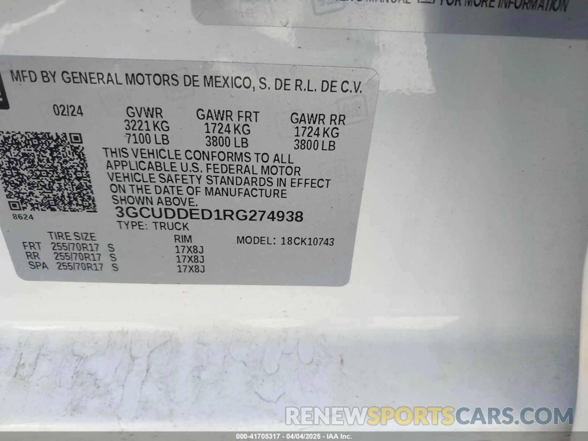 9 Photograph of a damaged car 3GCUDDED1RG274938 CHEVROLET SILVERADO 1500 2024