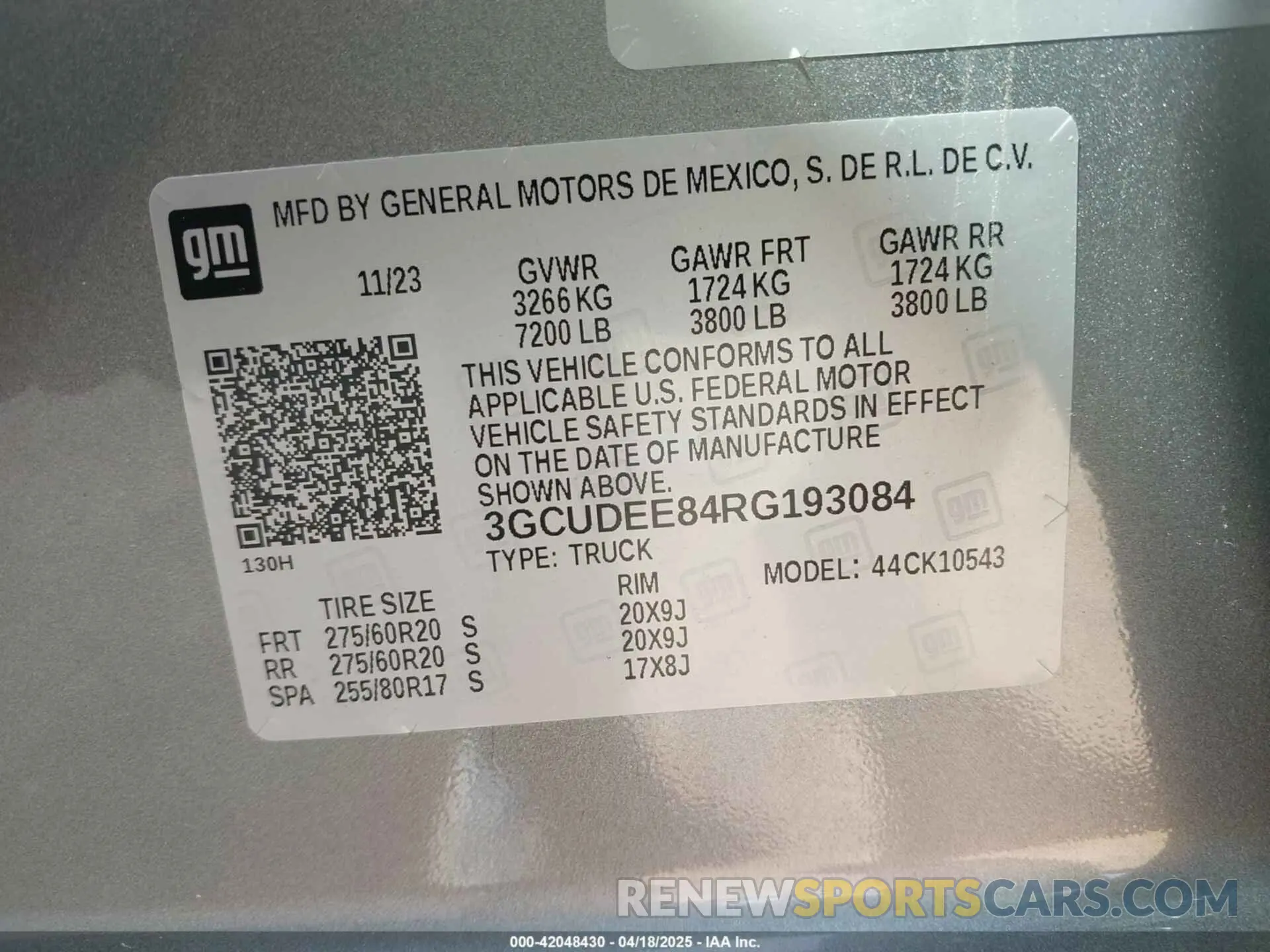 9 Photograph of a damaged car 3GCUDEE84RG193084 CHEVROLET SILVERADO 1500 2024