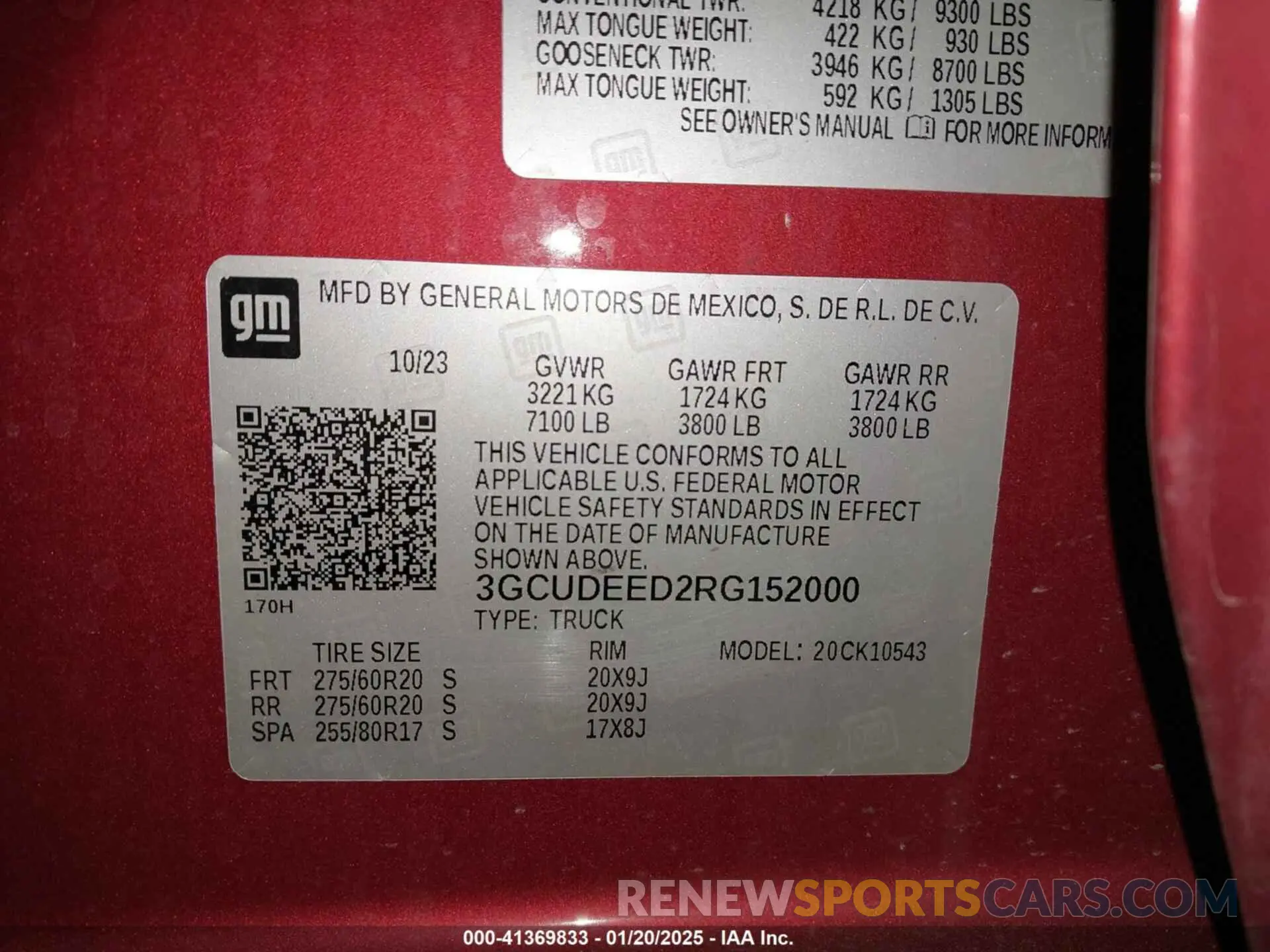 9 Фотография поврежденного автомобиля 3GCUDEED2RG152000 CHEVROLET SILVERADO 1500 2024