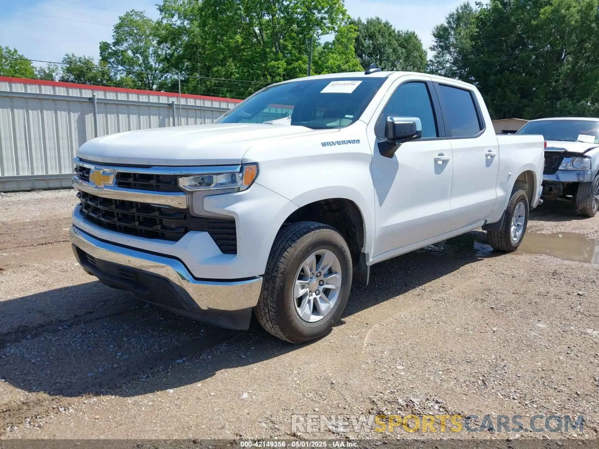 2 Photograph of a damaged car 1GCPACED0SZ120243 CHEVROLET SILVERADO 1500 2025