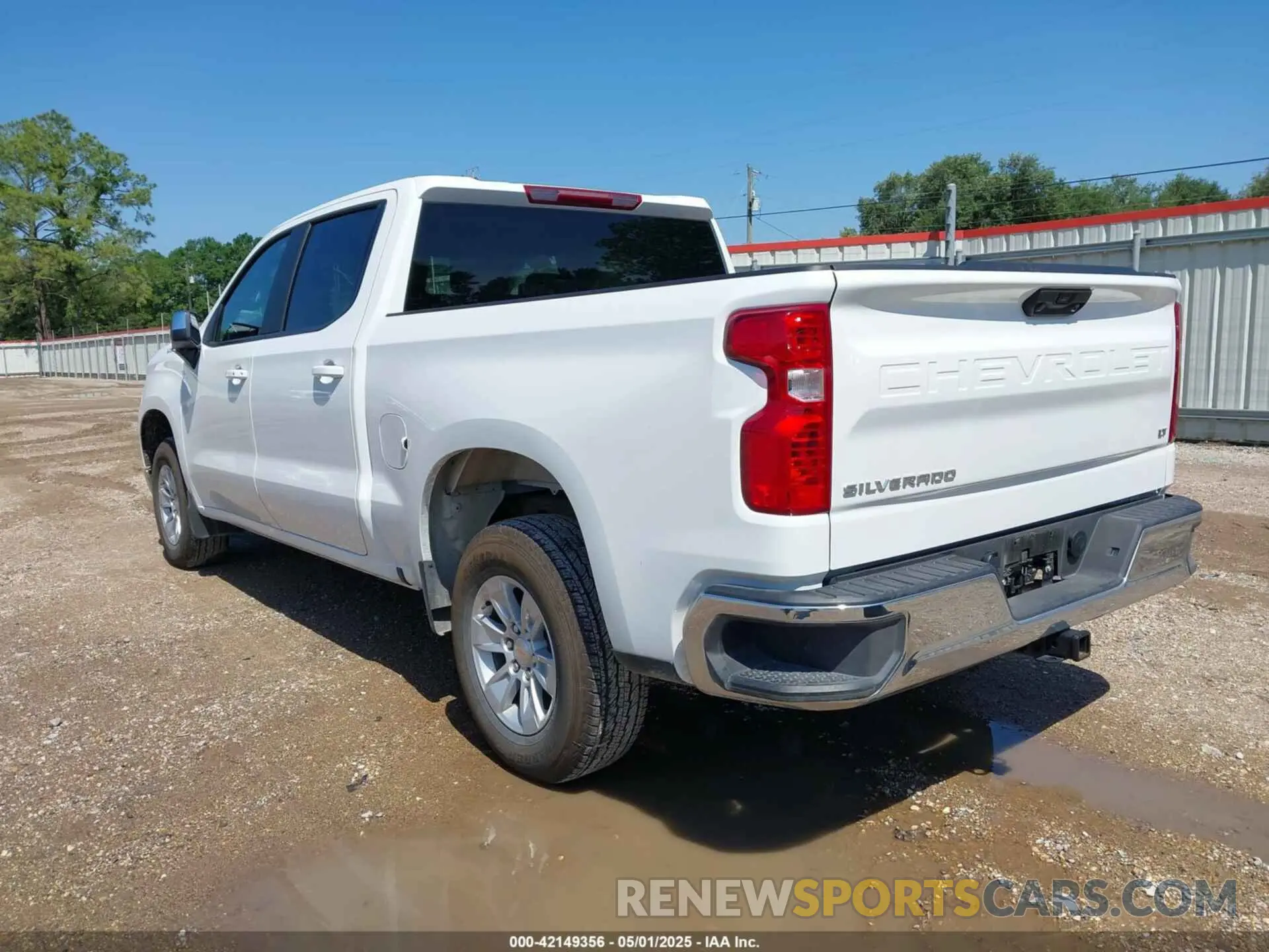 3 Photograph of a damaged car 1GCPACED0SZ120243 CHEVROLET SILVERADO 1500 2025