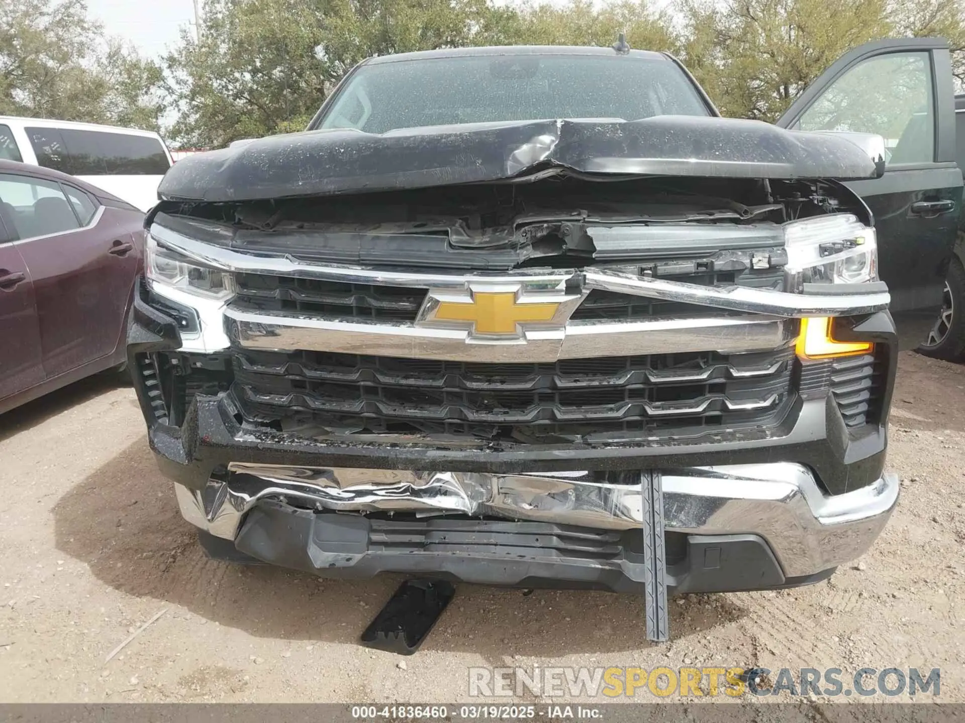 6 Photograph of a damaged car 1GCPACED3SZ111293 CHEVROLET SILVERADO 1500 2025