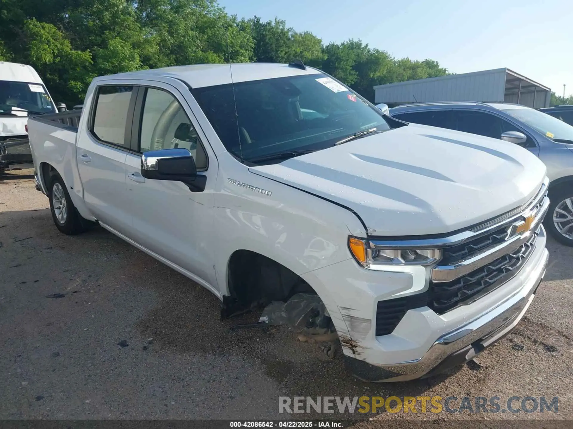 1 Photograph of a damaged car 1GCPACED9SZ121665 CHEVROLET SILVERADO 1500 2025