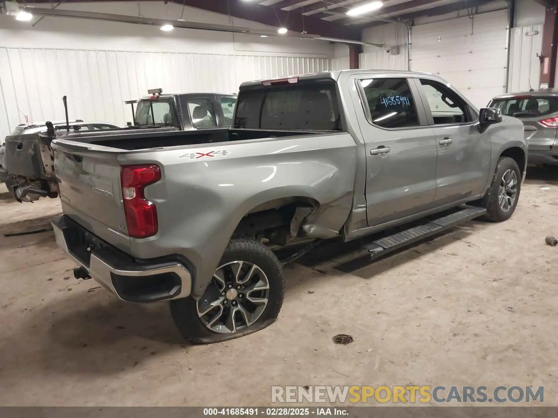 4 Photograph of a damaged car 1GCPKKEK0SZ100161 CHEVROLET SILVERADO 1500 2025