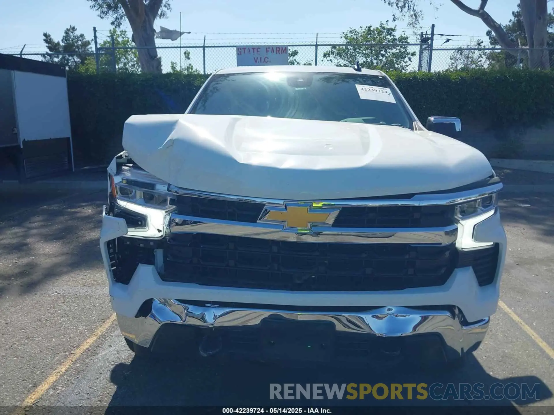 11 Фотография поврежденного автомобиля 1GCPKKEK0SZ143835 CHEVROLET SILVERADO 1500 2025