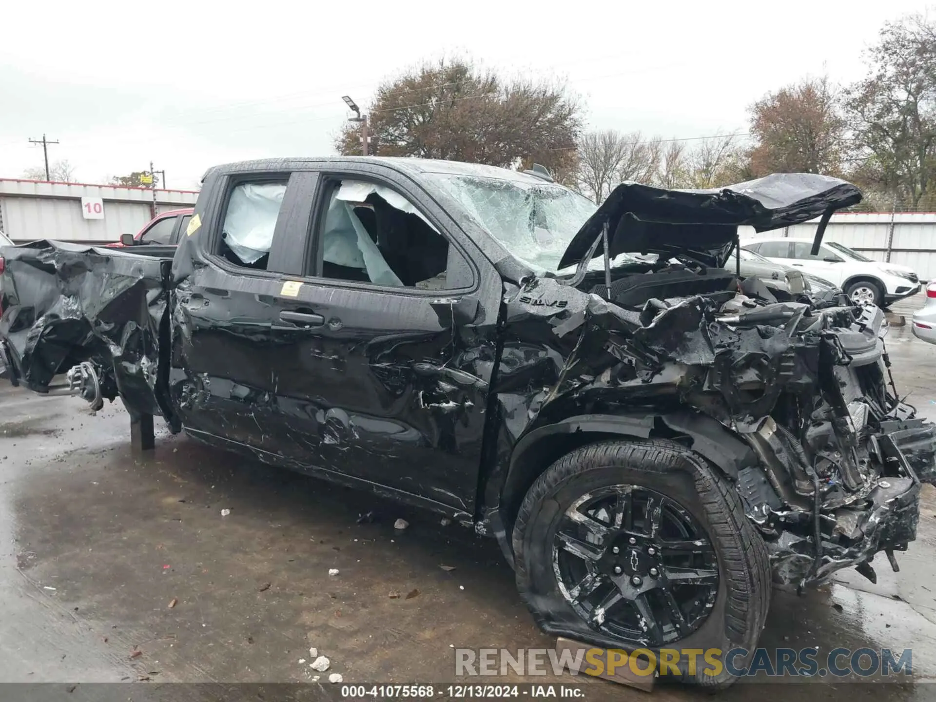 12 Фотография поврежденного автомобиля 1GCRABEK6SZ117431 CHEVROLET SILVERADO 1500 2025