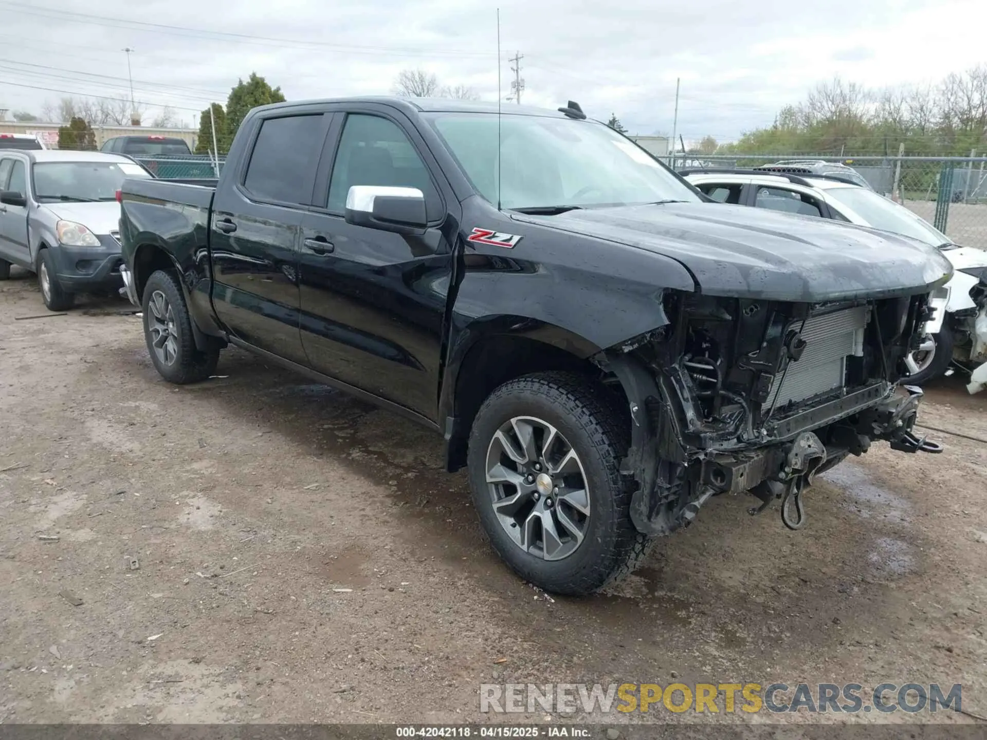 1 Photograph of a damaged car 1GCUKDED5SZ111754 CHEVROLET SILVERADO 1500 2025