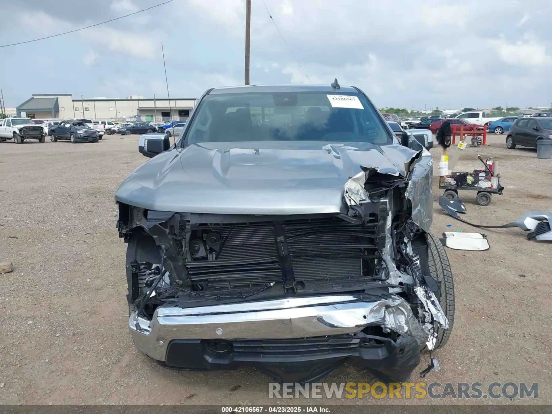 13 Photograph of a damaged car 2GCPACED3S1185905 CHEVROLET SILVERADO 1500 2025