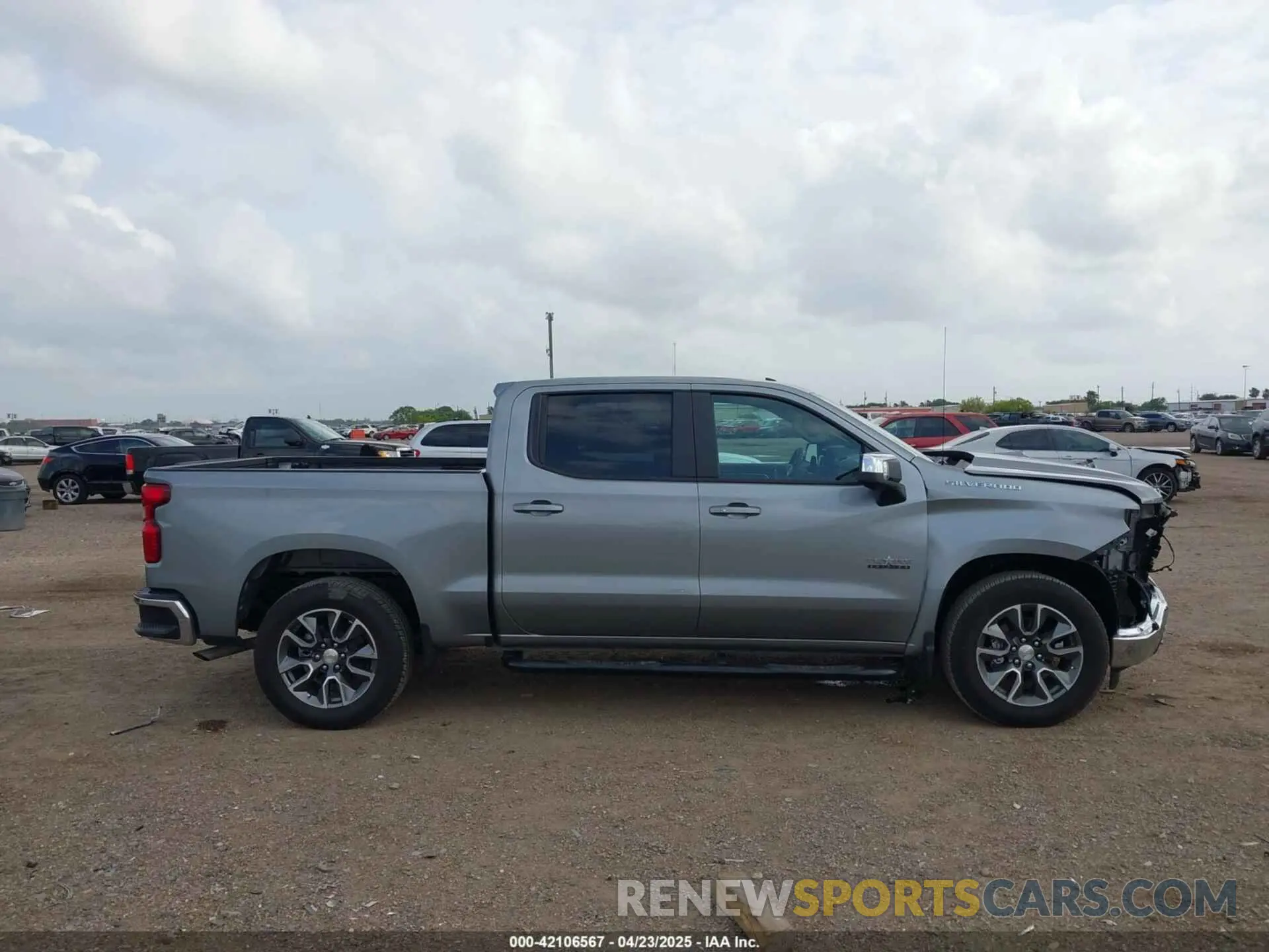 14 Photograph of a damaged car 2GCPACED3S1185905 CHEVROLET SILVERADO 1500 2025