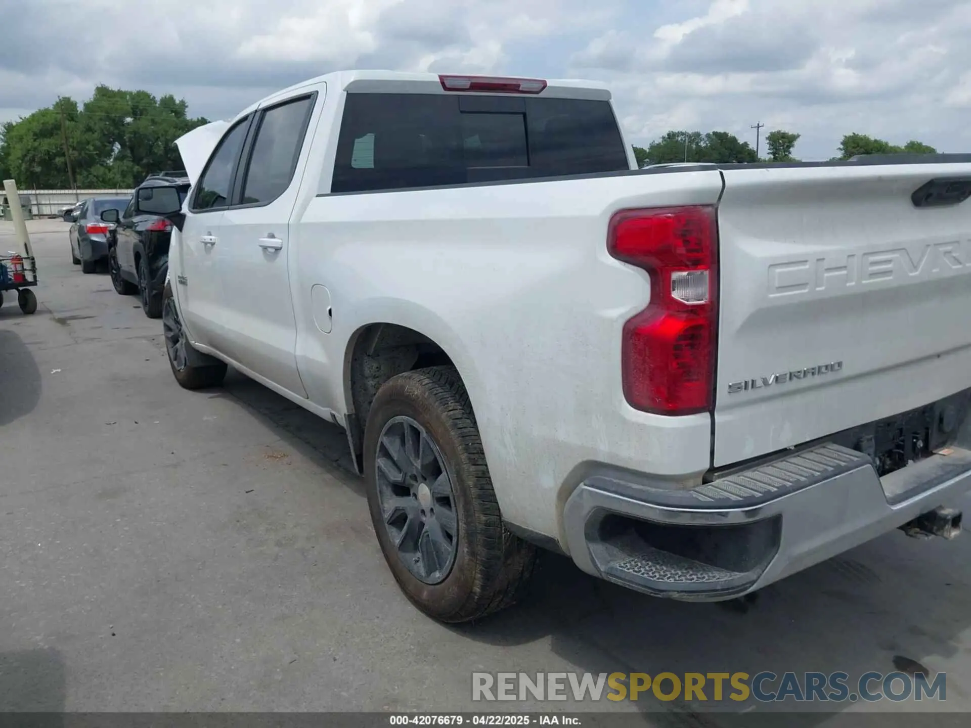 3 Photograph of a damaged car 2GCPACED6S1100507 CHEVROLET SILVERADO 1500 2025