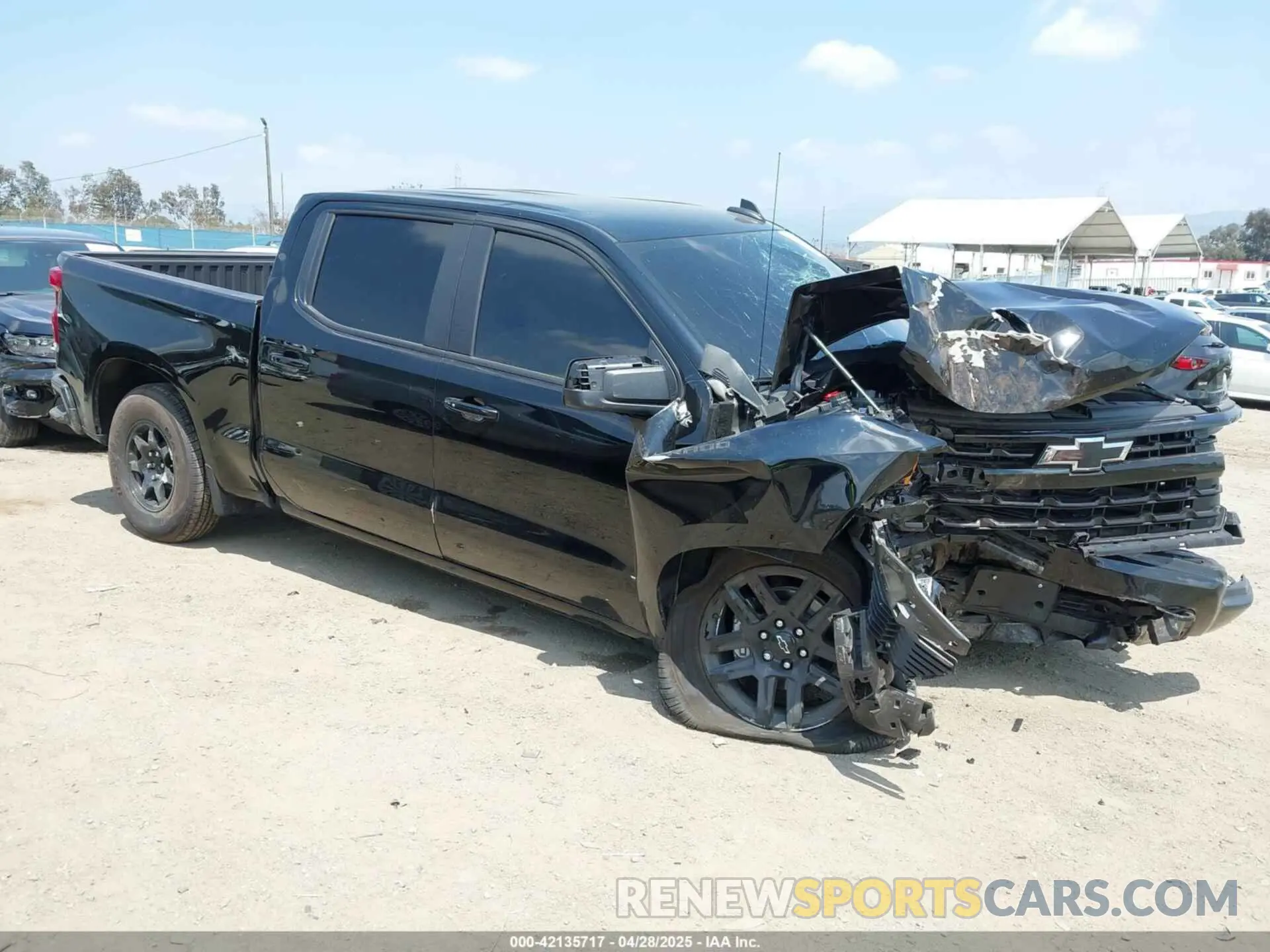 1 Photograph of a damaged car 2GCPADED2S1118234 CHEVROLET SILVERADO 1500 2025