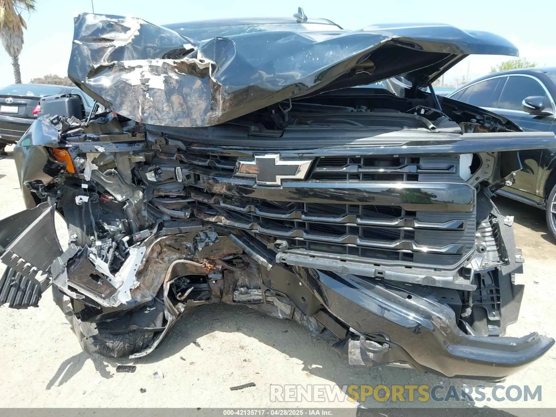 6 Photograph of a damaged car 2GCPADED2S1118234 CHEVROLET SILVERADO 1500 2025