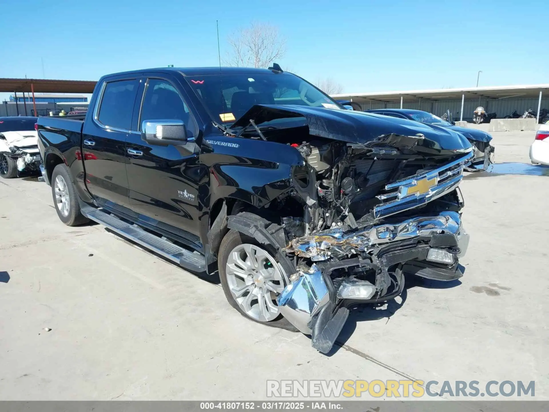 1 Фотография поврежденного автомобиля 2GCPAEED5S1102101 CHEVROLET SILVERADO 1500 2025