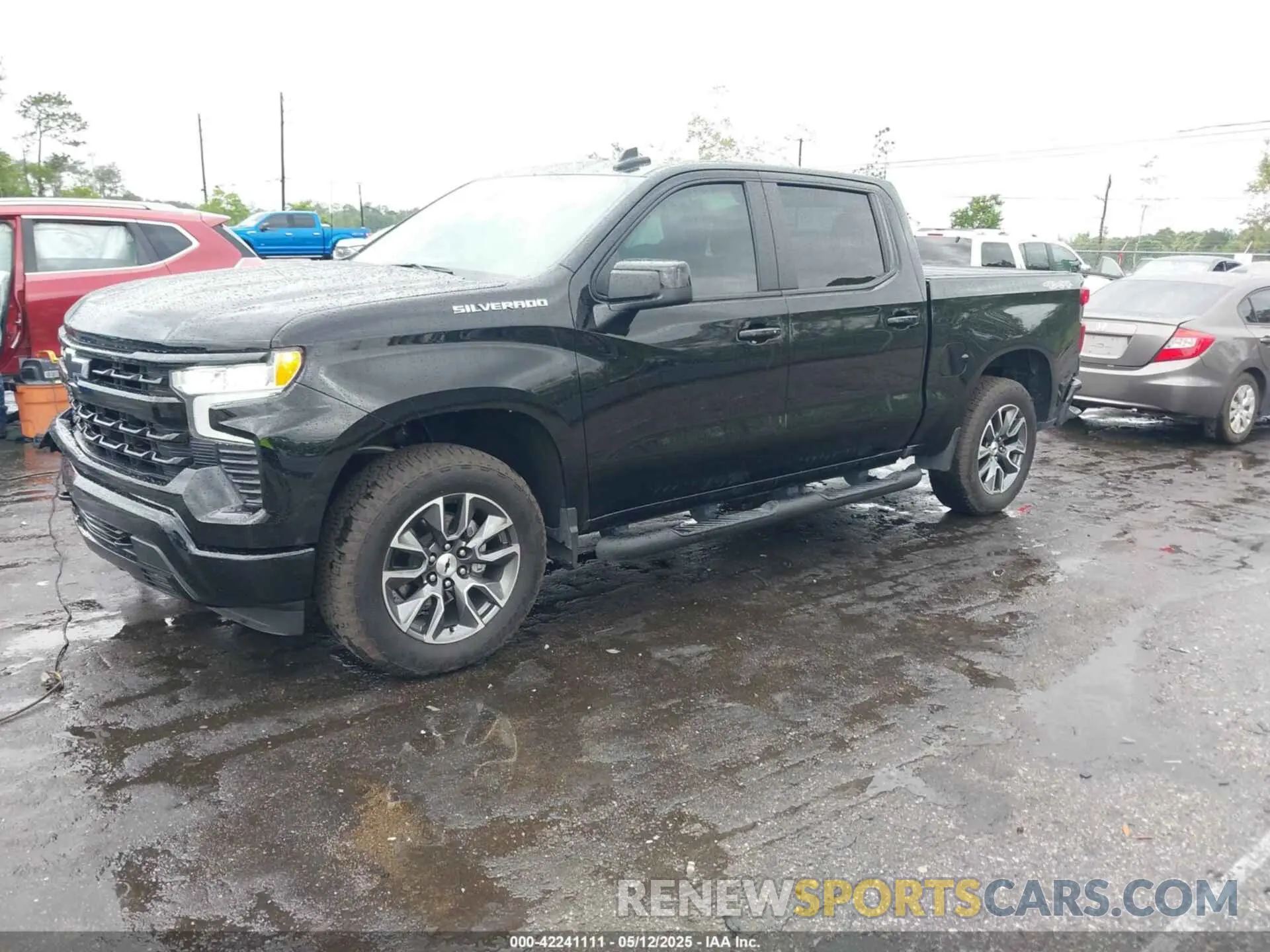 2 Photograph of a damaged car 2GCUKEED8S1147730 CHEVROLET SILVERADO 1500 2025
