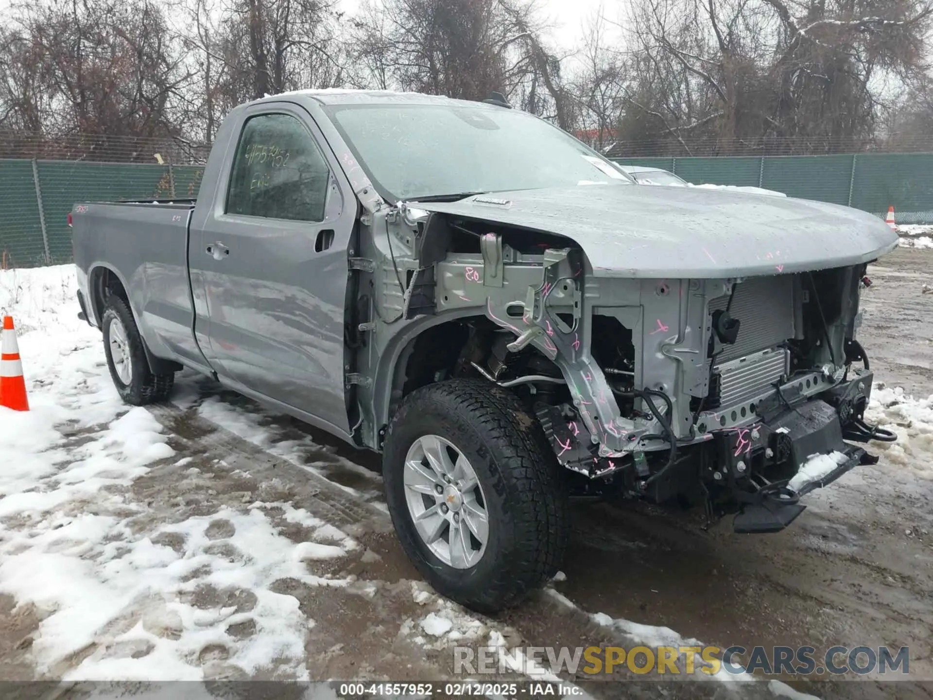 1 Photograph of a damaged car 3GCNKAEK9SG135962 CHEVROLET SILVERADO 1500 2025