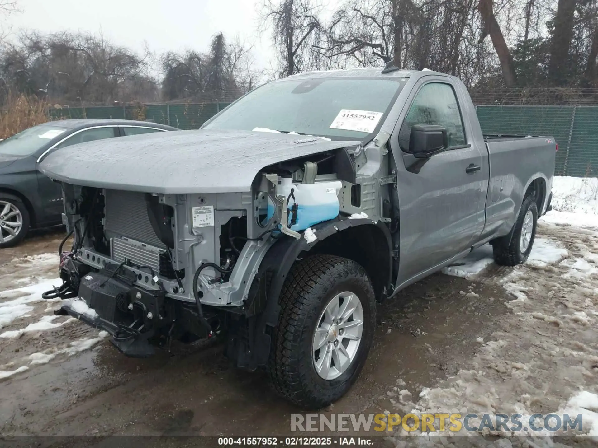 2 Photograph of a damaged car 3GCNKAEK9SG135962 CHEVROLET SILVERADO 1500 2025