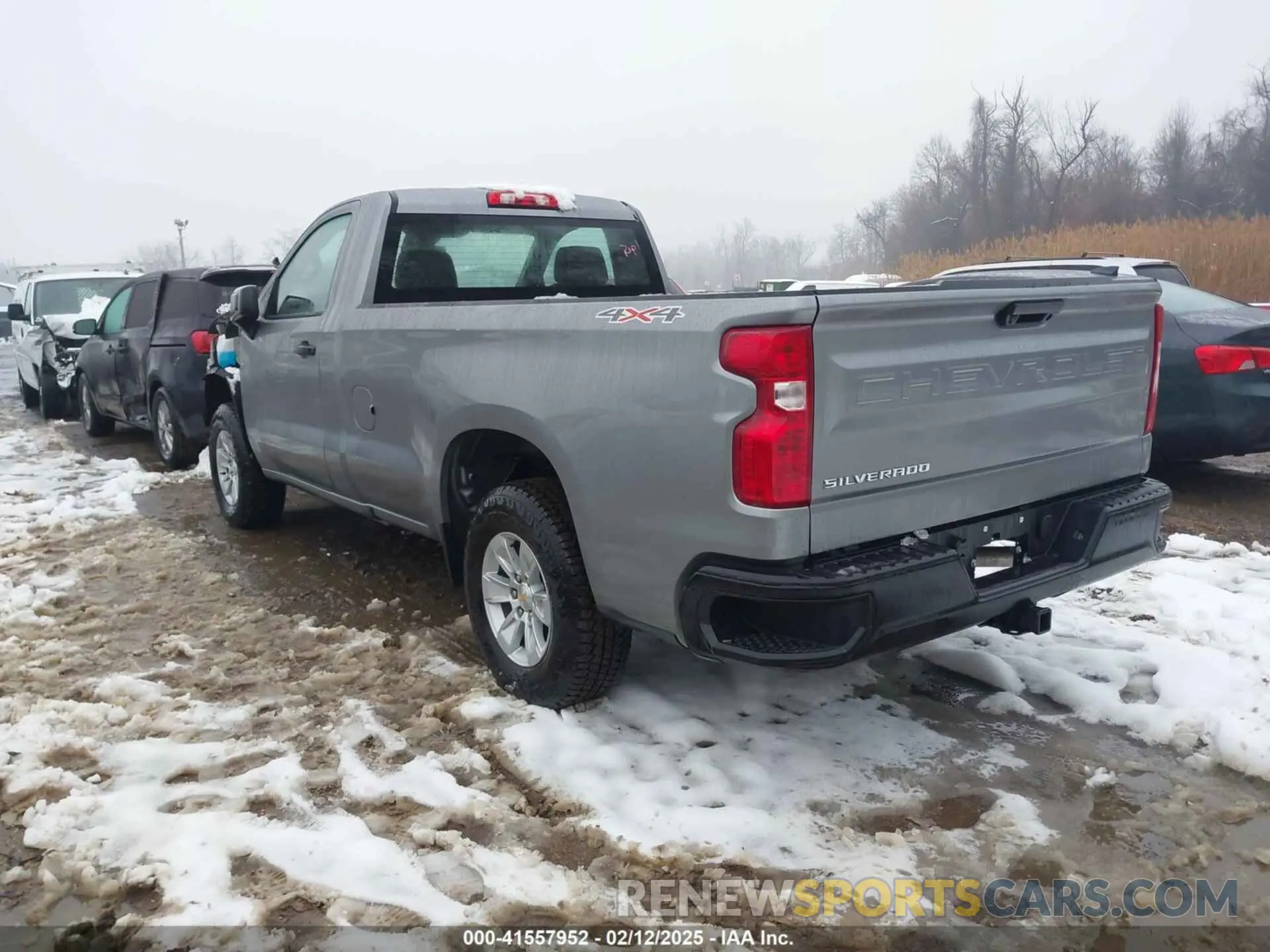 3 Photograph of a damaged car 3GCNKAEK9SG135962 CHEVROLET SILVERADO 1500 2025
