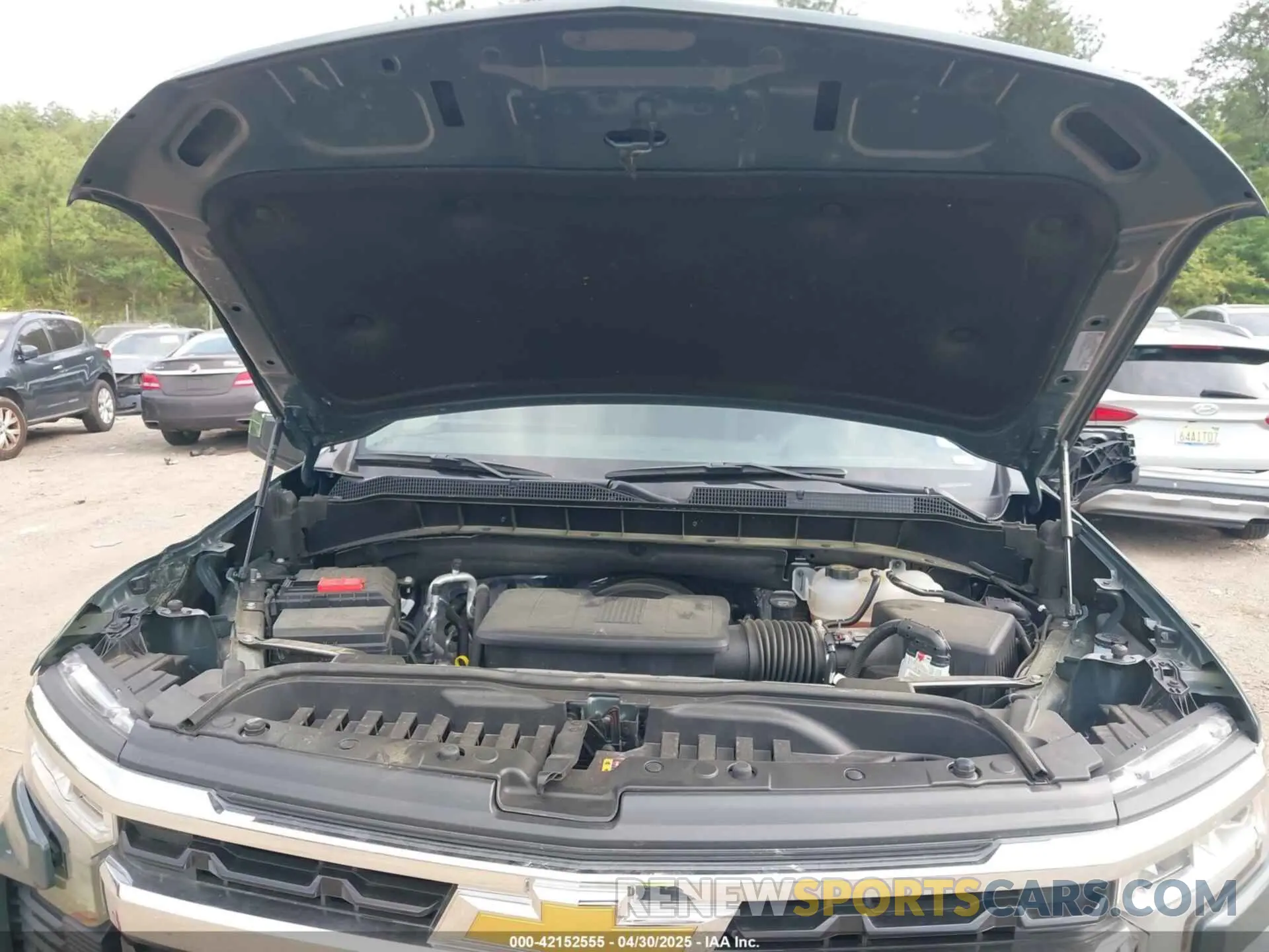 10 Фотография поврежденного автомобиля 3GCPACED0SG204739 CHEVROLET SILVERADO 1500 2025