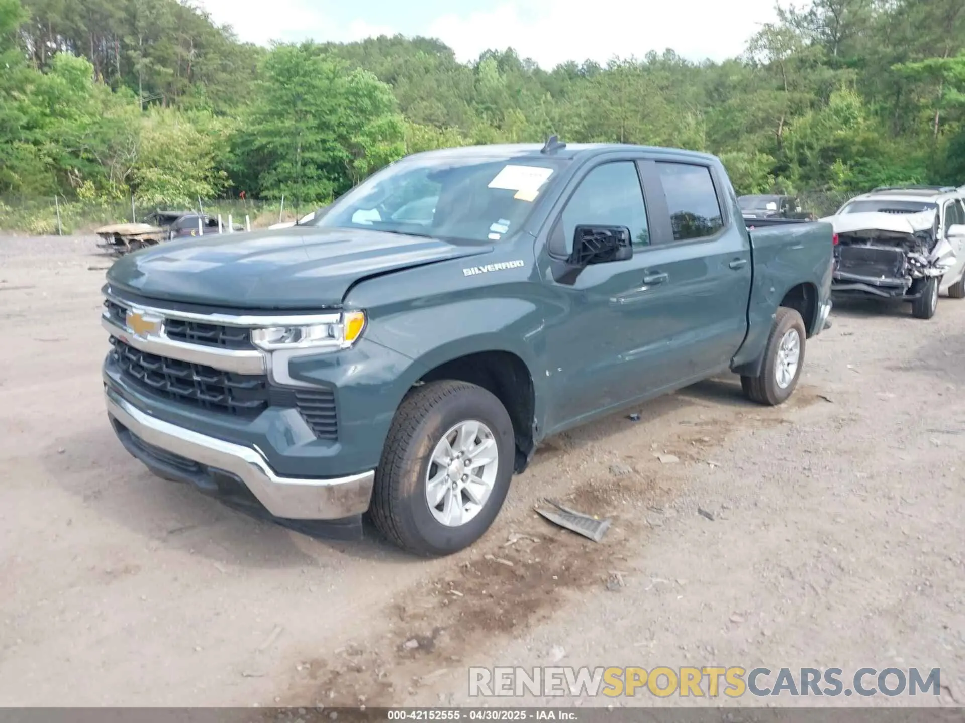 2 Фотография поврежденного автомобиля 3GCPACED0SG204739 CHEVROLET SILVERADO 1500 2025