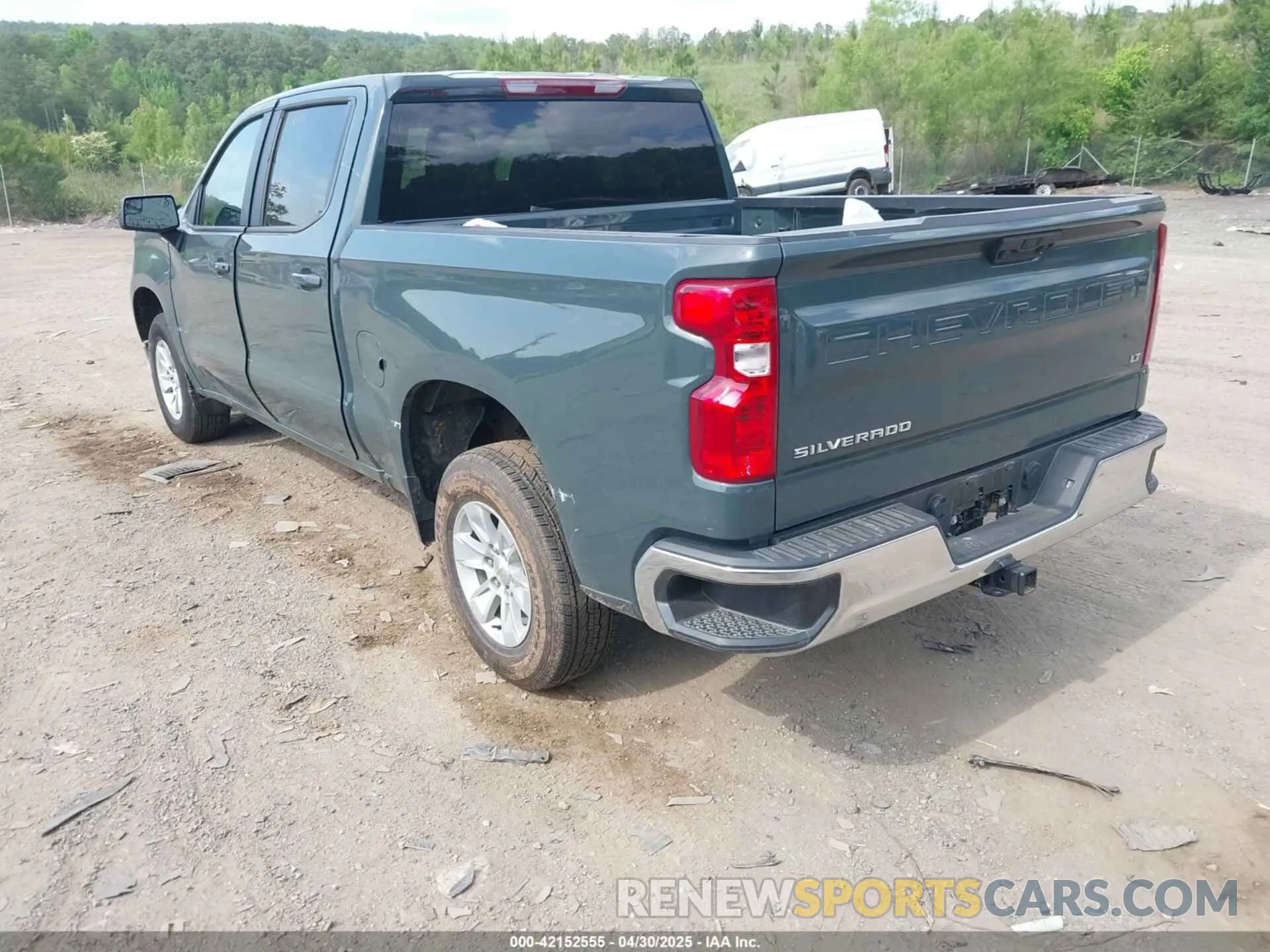 3 Фотография поврежденного автомобиля 3GCPACED0SG204739 CHEVROLET SILVERADO 1500 2025