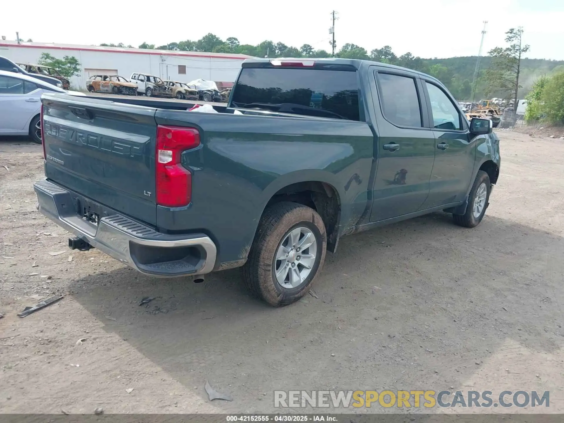 4 Фотография поврежденного автомобиля 3GCPACED0SG204739 CHEVROLET SILVERADO 1500 2025