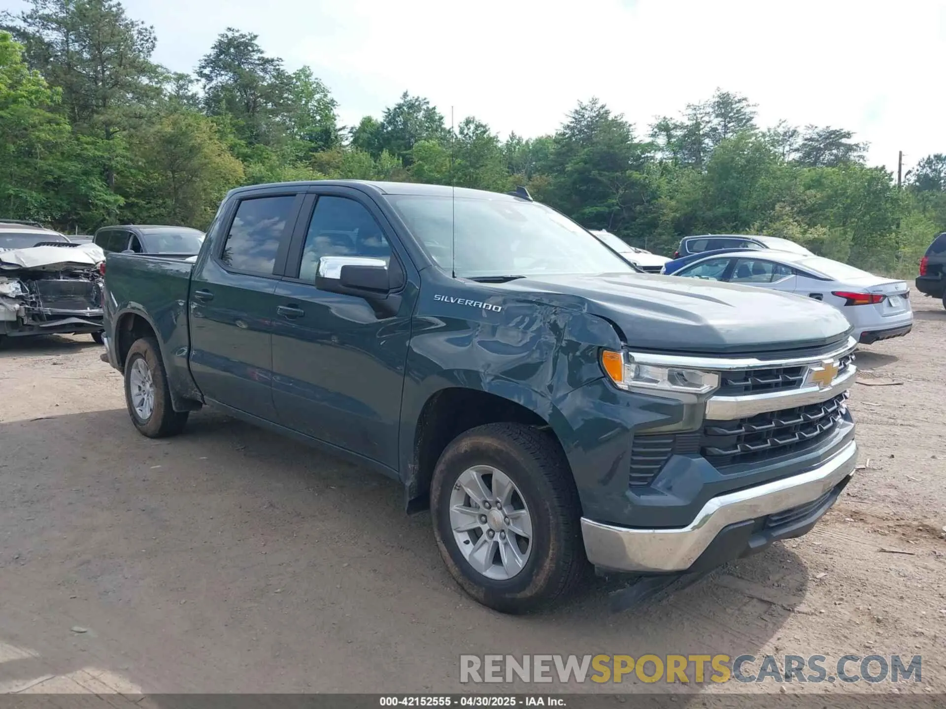 6 Фотография поврежденного автомобиля 3GCPACED0SG204739 CHEVROLET SILVERADO 1500 2025