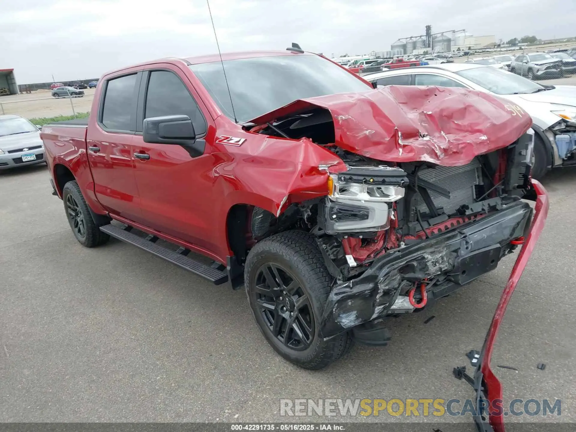 1 Photograph of a damaged car 3GCUKFEL3SG226064 CHEVROLET SILVERADO 1500 2025