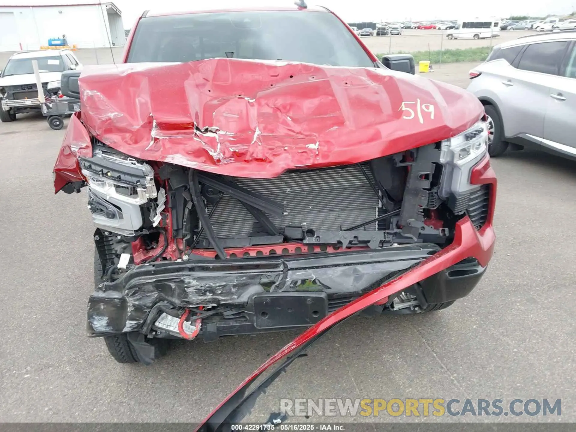6 Photograph of a damaged car 3GCUKFEL3SG226064 CHEVROLET SILVERADO 1500 2025