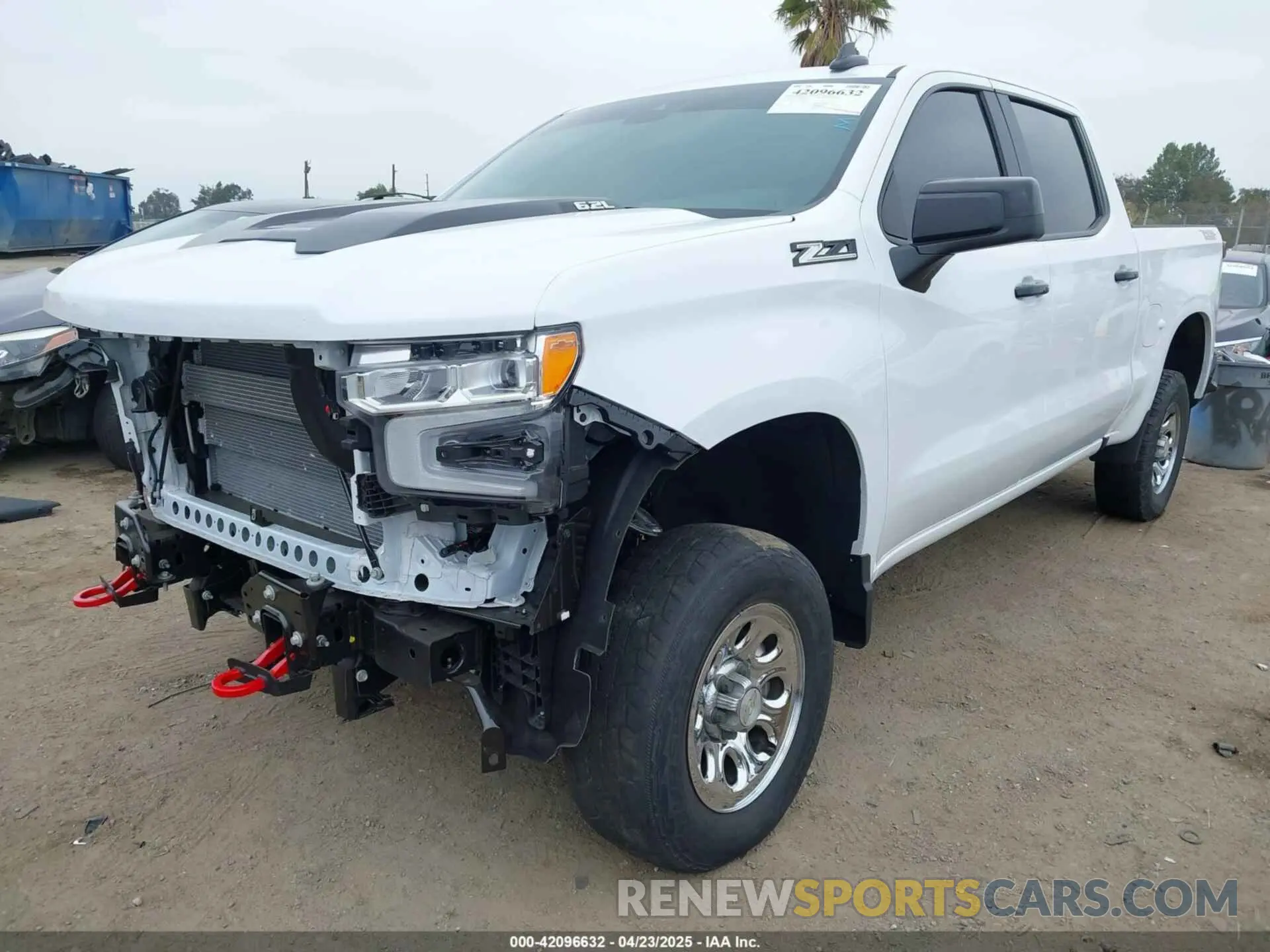 2 Photograph of a damaged car 3GCUKFEL9SG224626 CHEVROLET SILVERADO 1500 2025