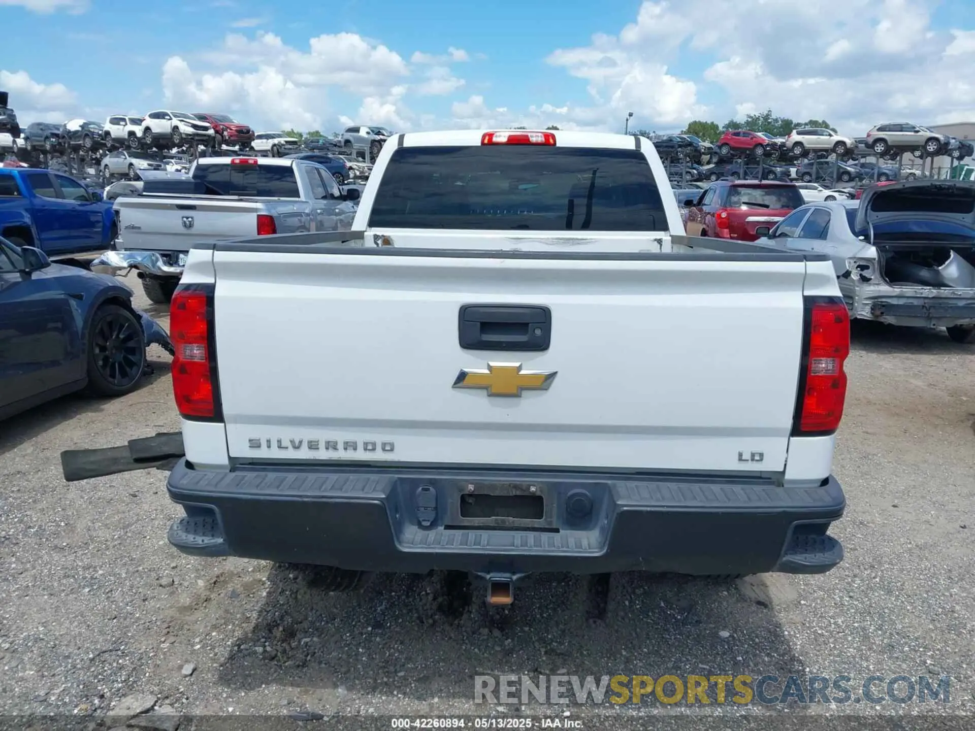 16 Фотография поврежденного автомобиля 2GCRCNEC9K1127173 CHEVROLET SILVERADO 1500 LD 2019