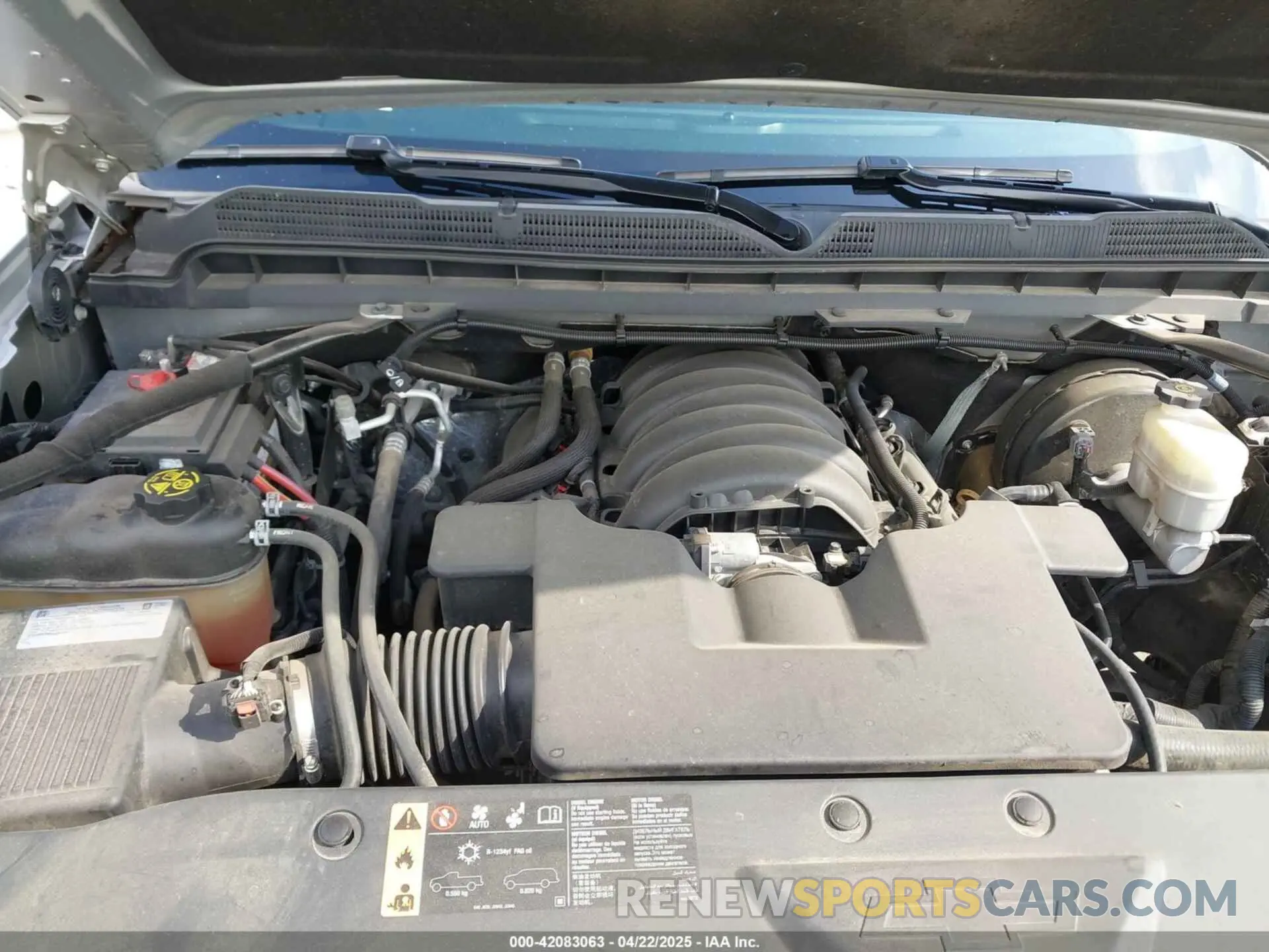 10 Photograph of a damaged car 2GCRCPEC1K1123744 CHEVROLET SILVERADO 1500 LD 2019