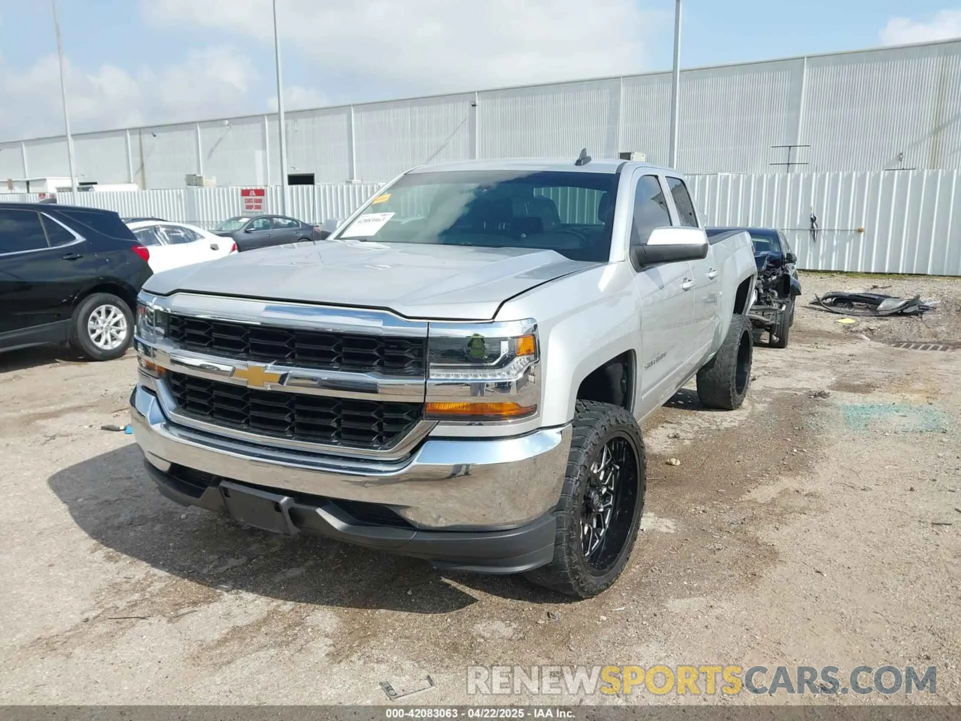 2 Photograph of a damaged car 2GCRCPEC1K1123744 CHEVROLET SILVERADO 1500 LD 2019
