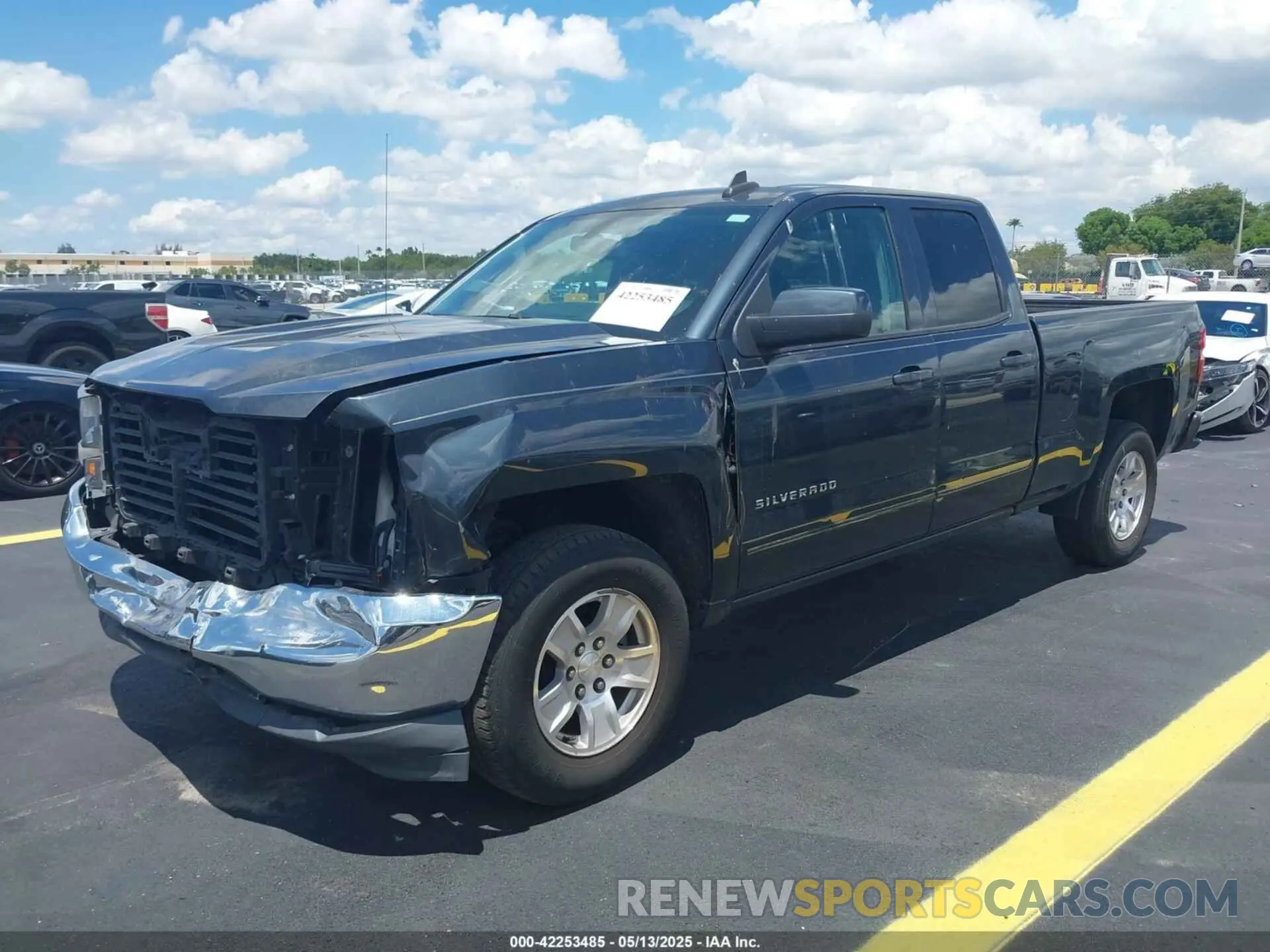 2 Photograph of a damaged car 2GCRCPEC9K1151906 CHEVROLET SILVERADO 1500 LD 2019