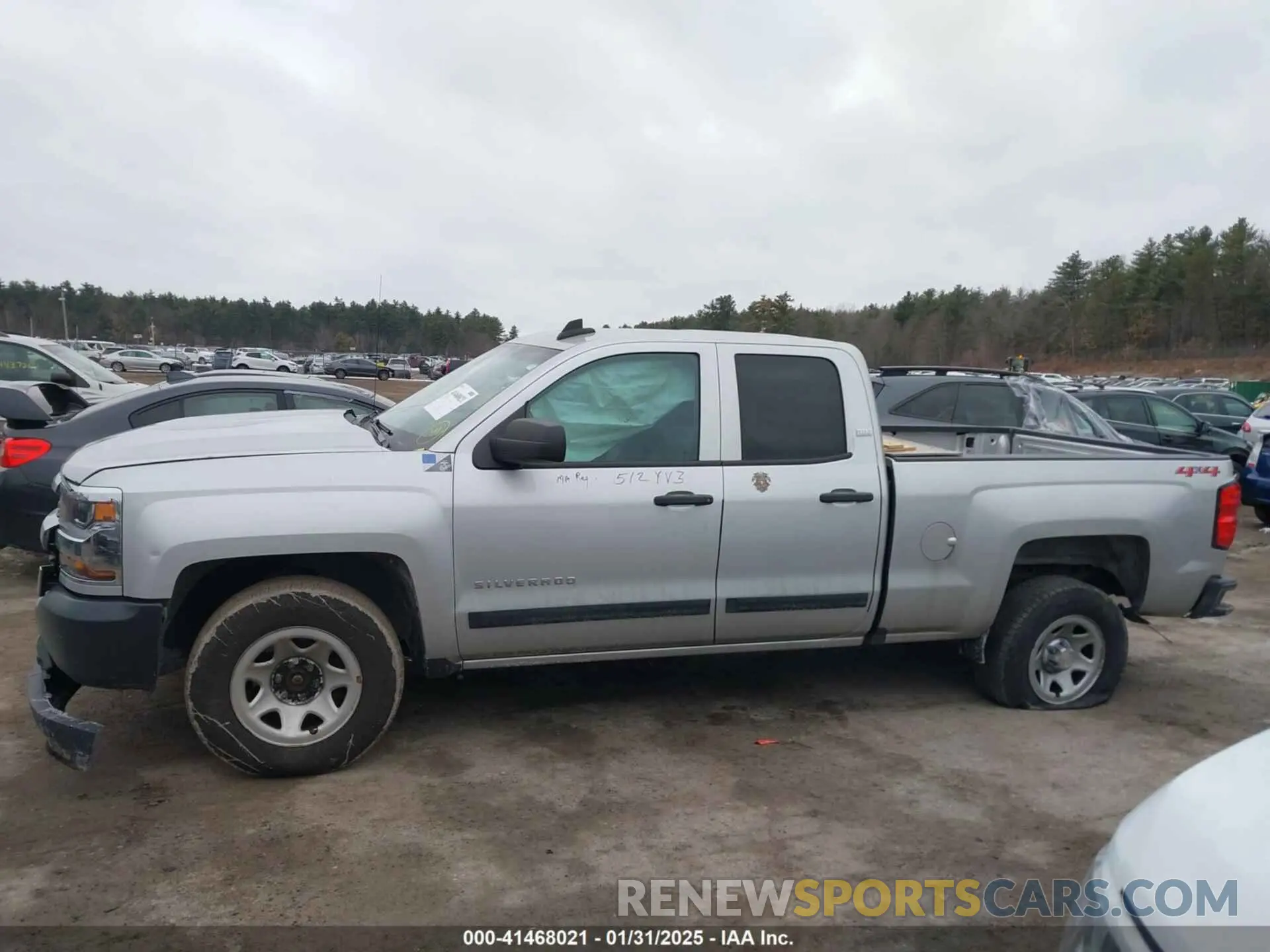 14 Photograph of a damaged car 2GCVKNEC1K1126472 CHEVROLET SILVERADO 1500 LD 2019