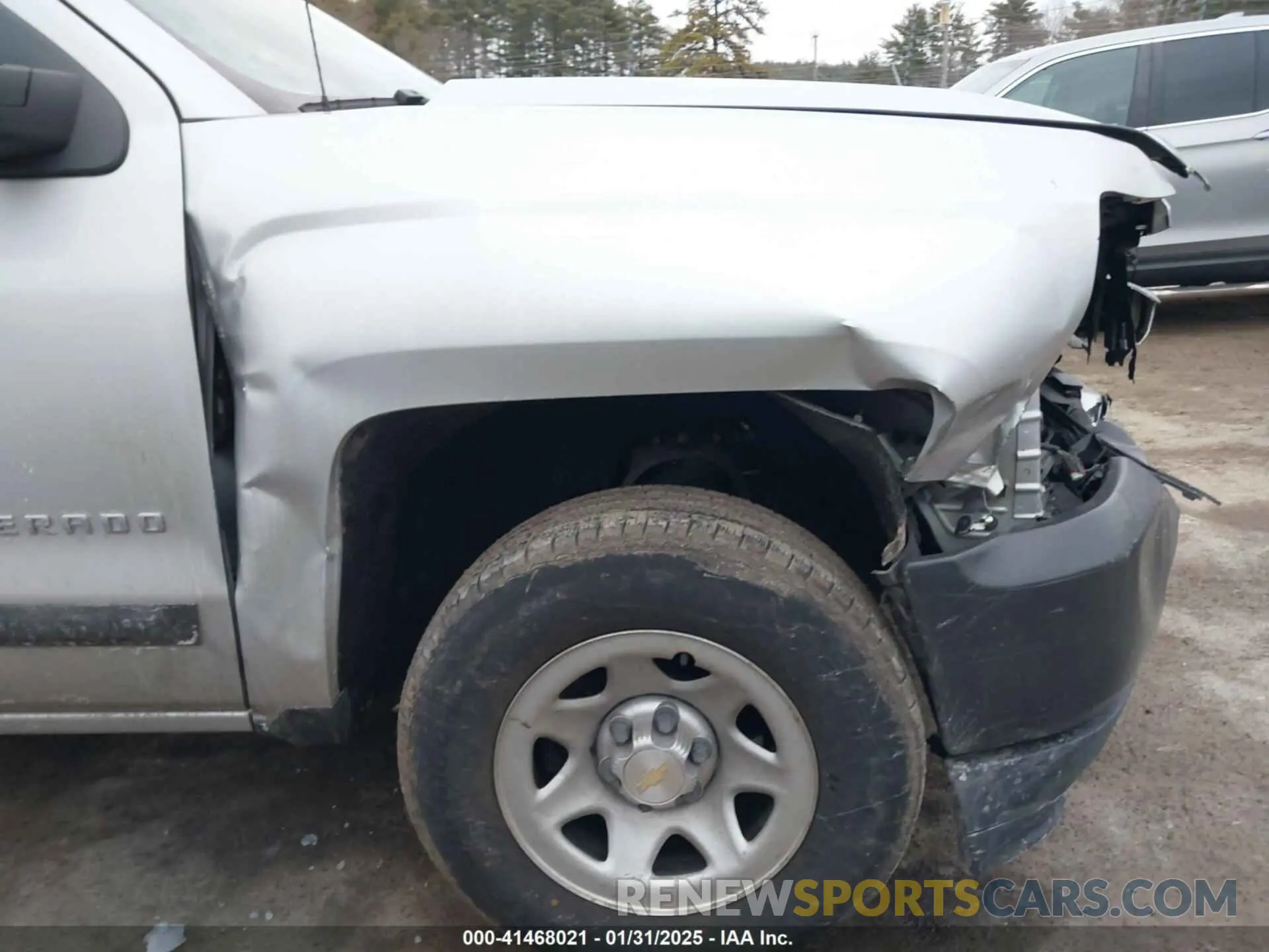 17 Photograph of a damaged car 2GCVKNEC1K1126472 CHEVROLET SILVERADO 1500 LD 2019