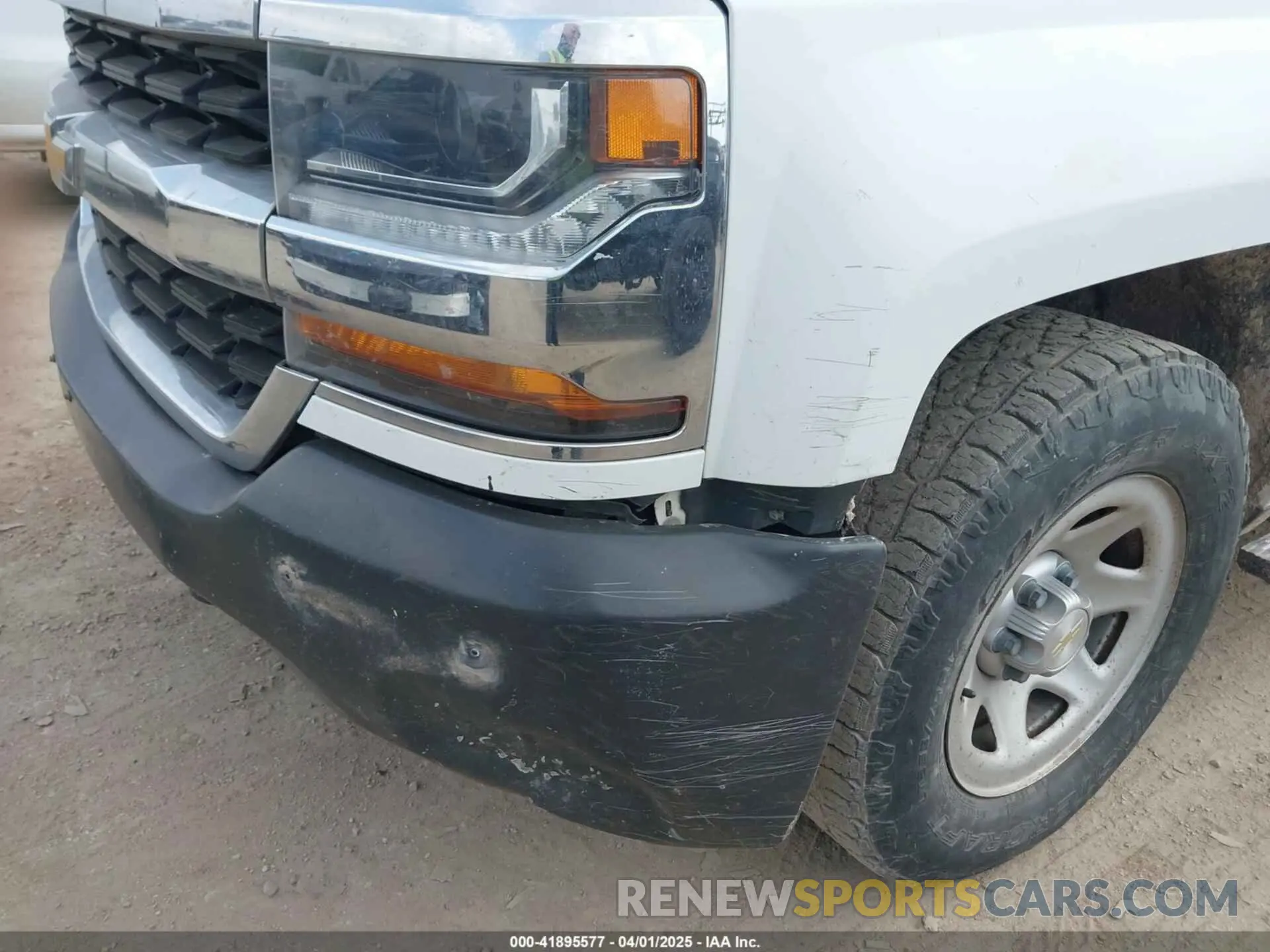 6 Photograph of a damaged car 2GCVKNEC2K1159562 CHEVROLET SILVERADO 1500 LD 2019