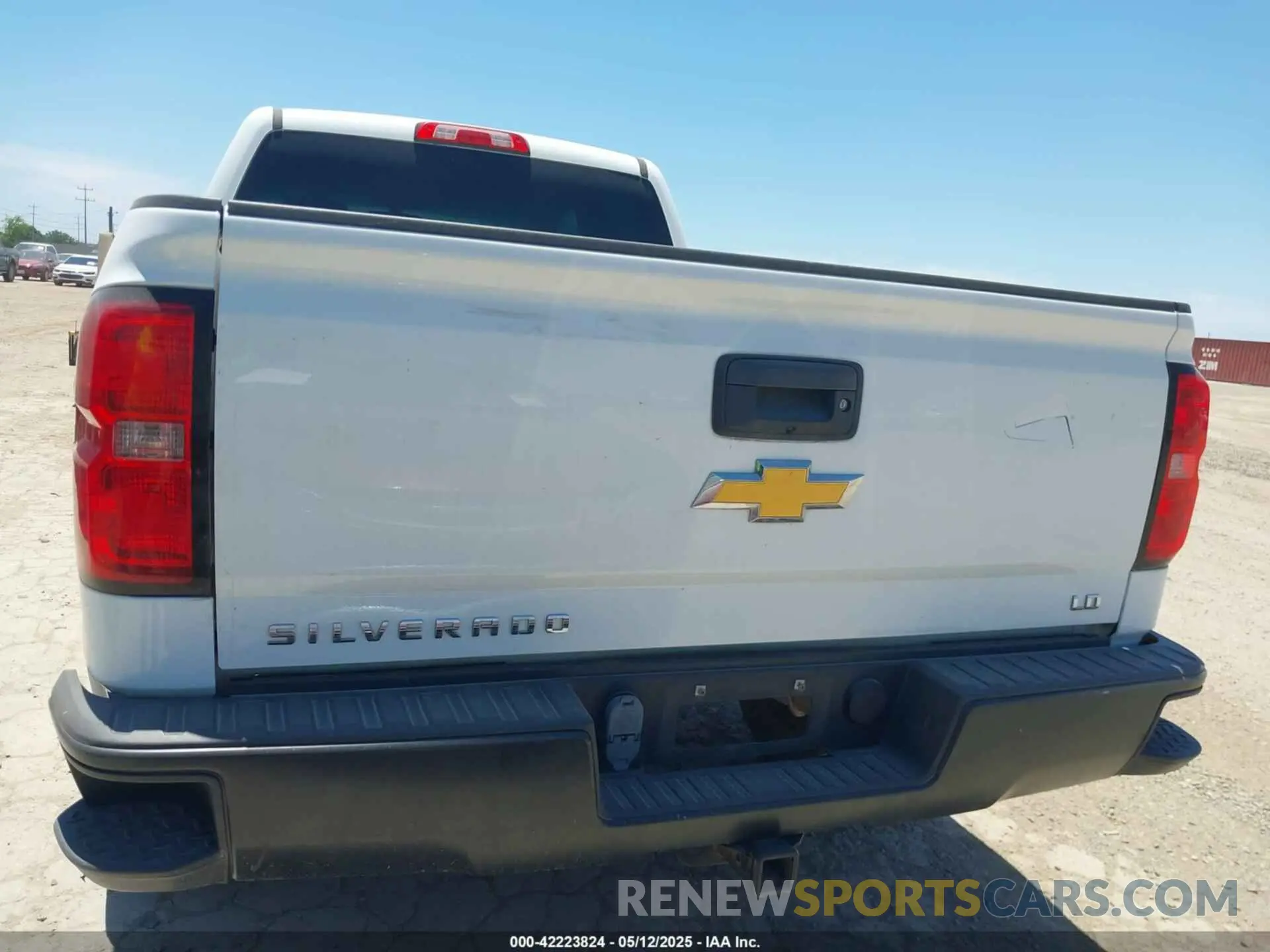 16 Photograph of a damaged car 2GCVKNEC2K1160727 CHEVROLET SILVERADO 1500 LD 2019