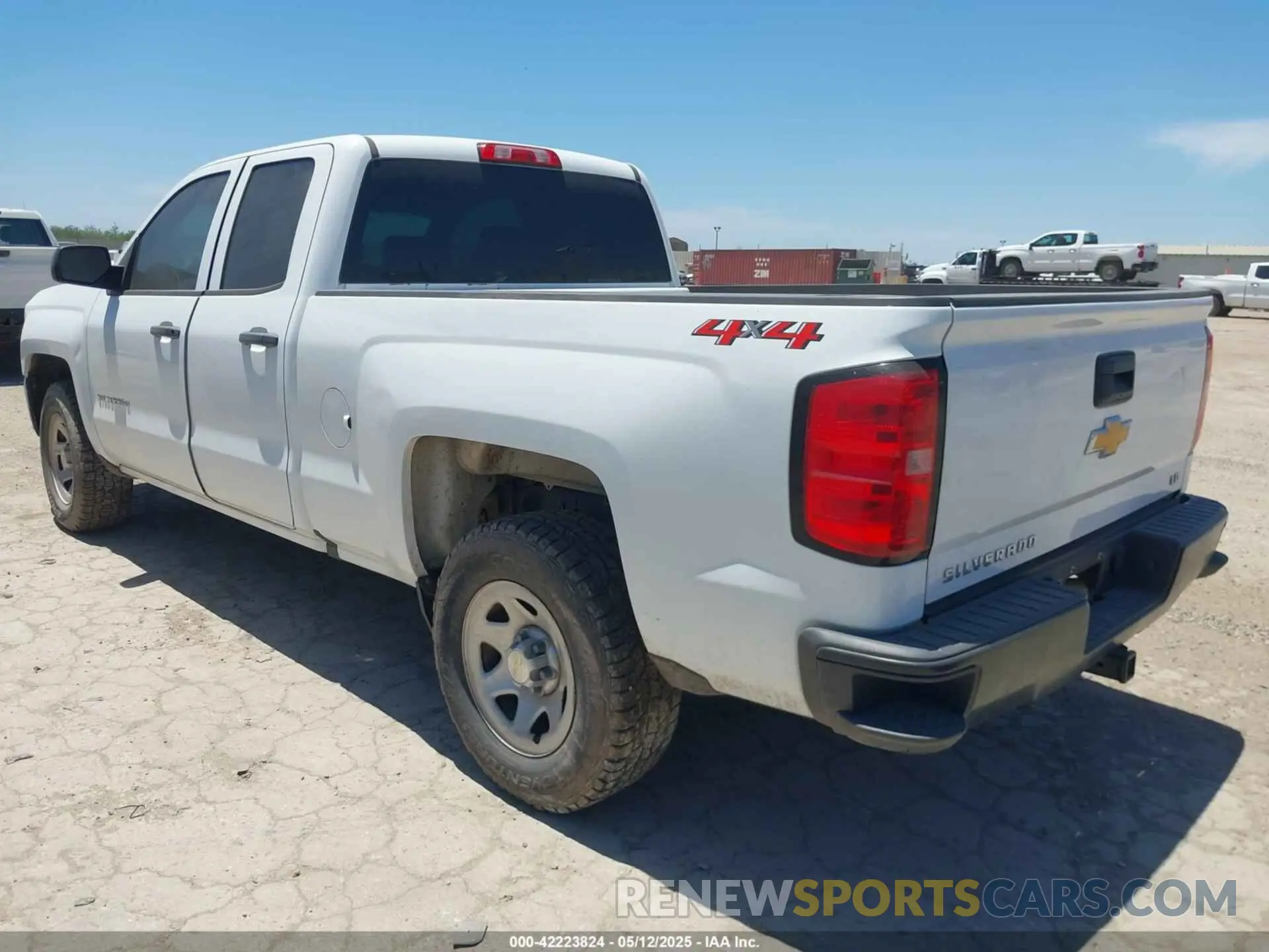 3 Photograph of a damaged car 2GCVKNEC2K1160727 CHEVROLET SILVERADO 1500 LD 2019