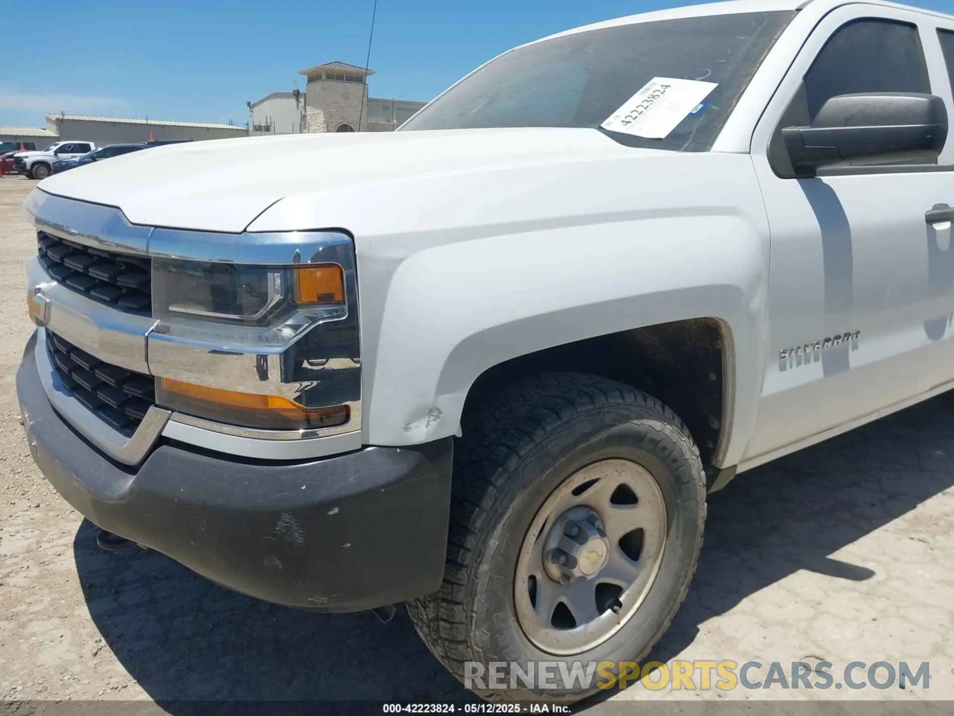 6 Photograph of a damaged car 2GCVKNEC2K1160727 CHEVROLET SILVERADO 1500 LD 2019